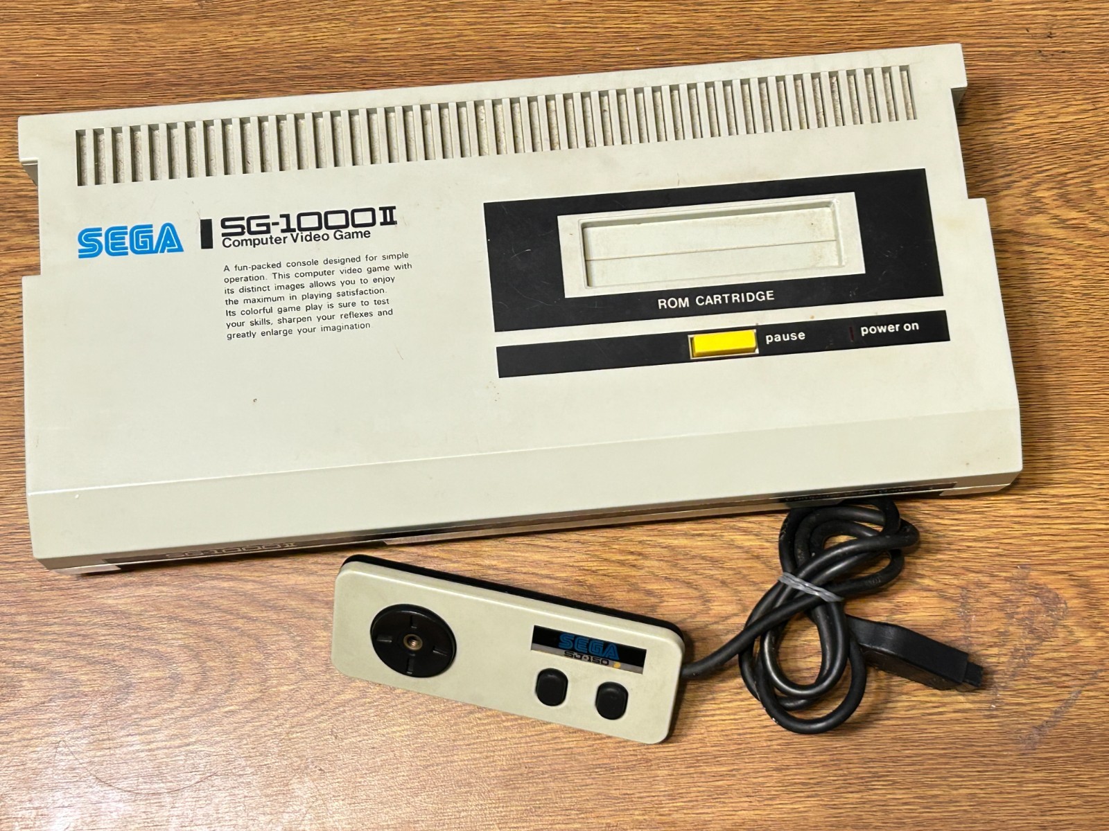 Sega Japan Vintage Game Console SG 1000Ⅱ SG-1000