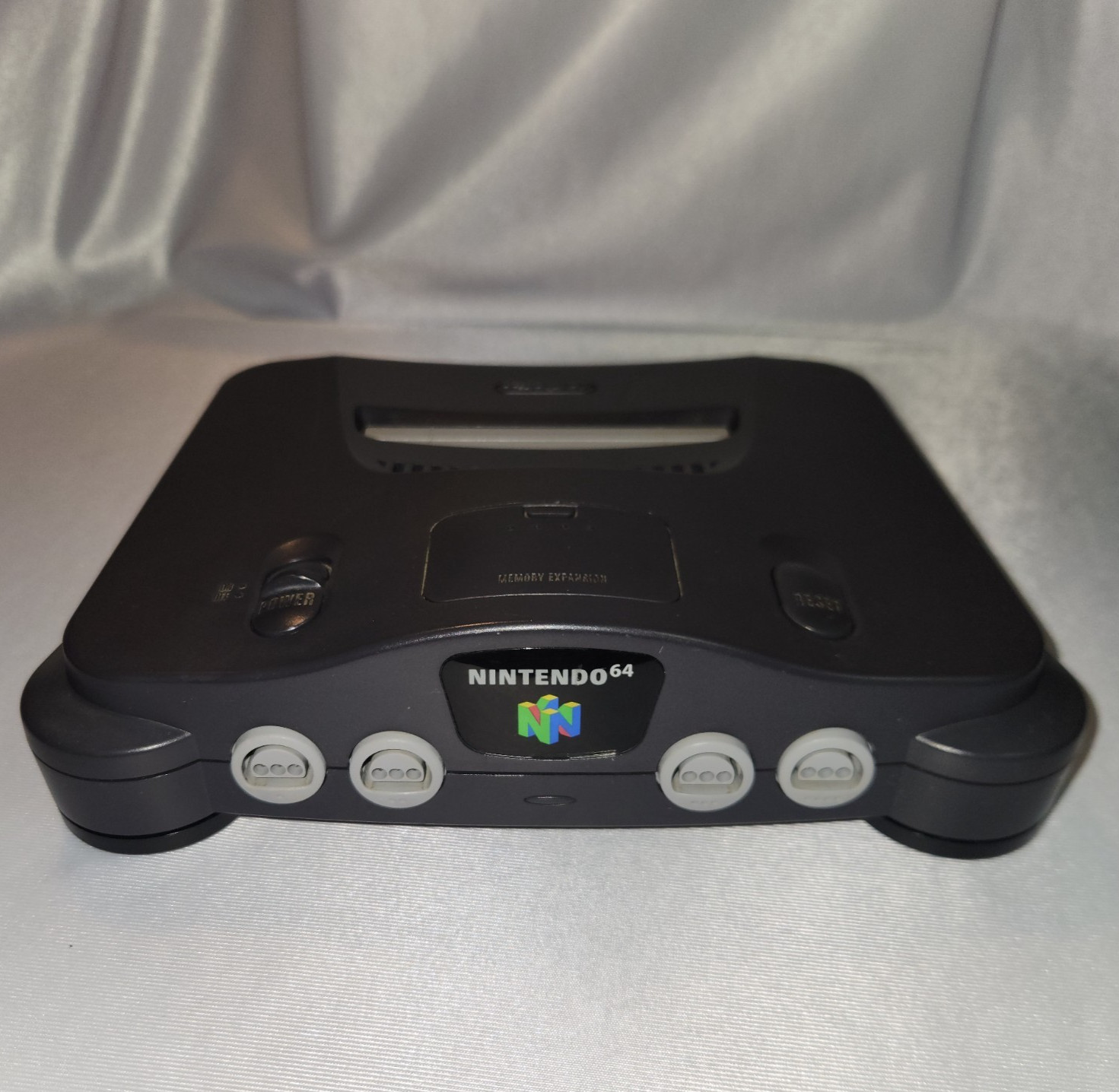 Nintendo 64 NUS-001(USA) 1 OEM Controller & Cords Authentic Tested Excellent