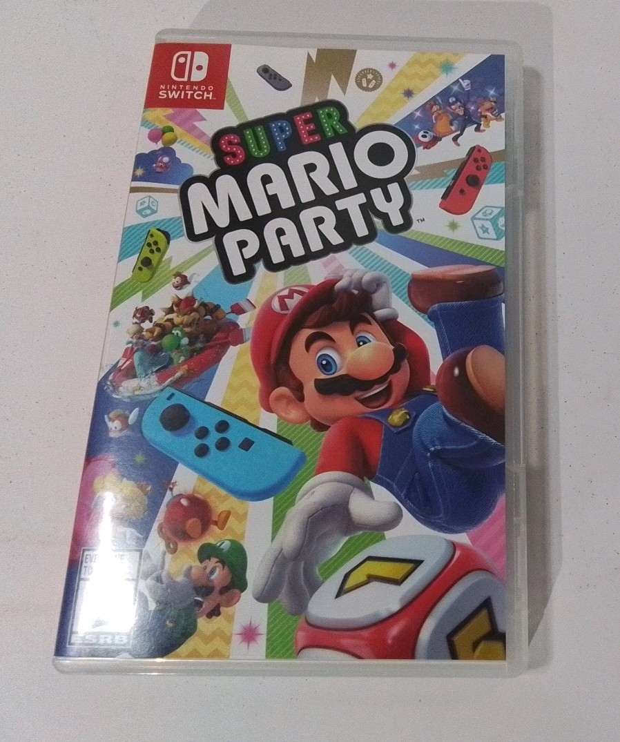 Nintendo Switch Mario Choose One Bundle 32GB Red/Black – w/Super Mario Party