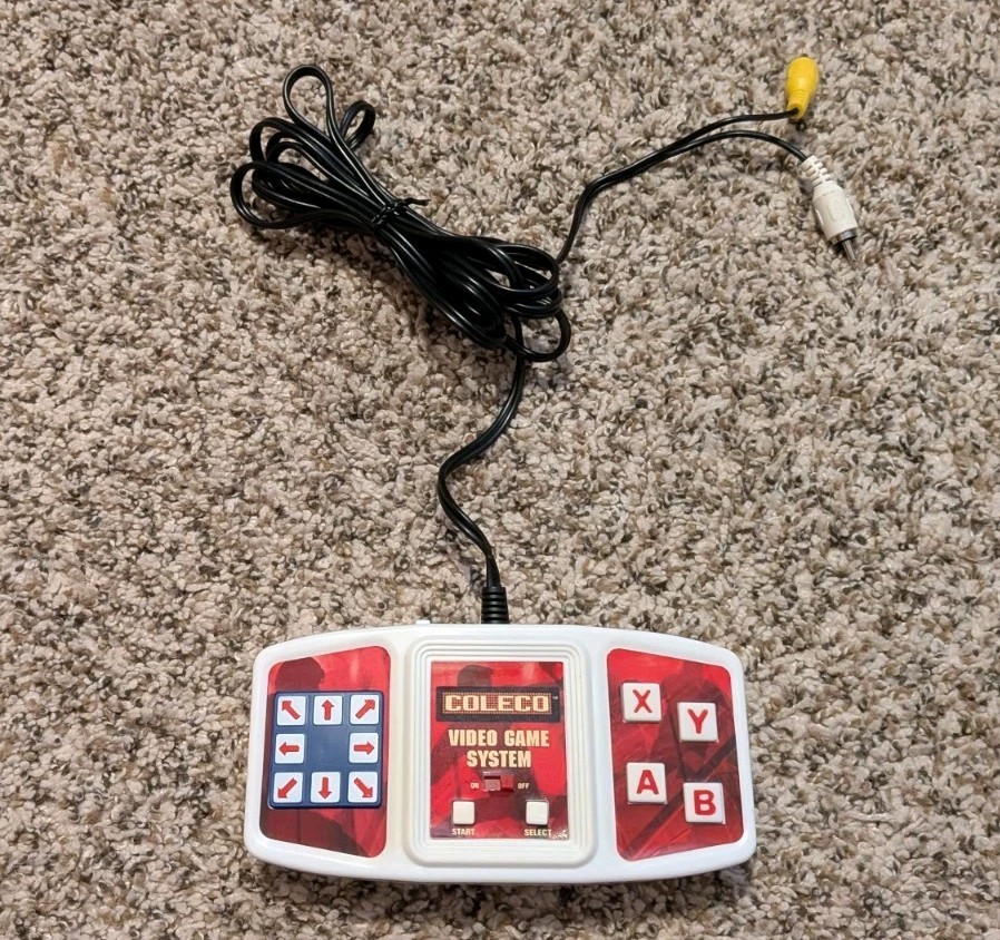 2005 Coleco Plug & Play-Video Game System 6 Built-In Games! Open box- Working!