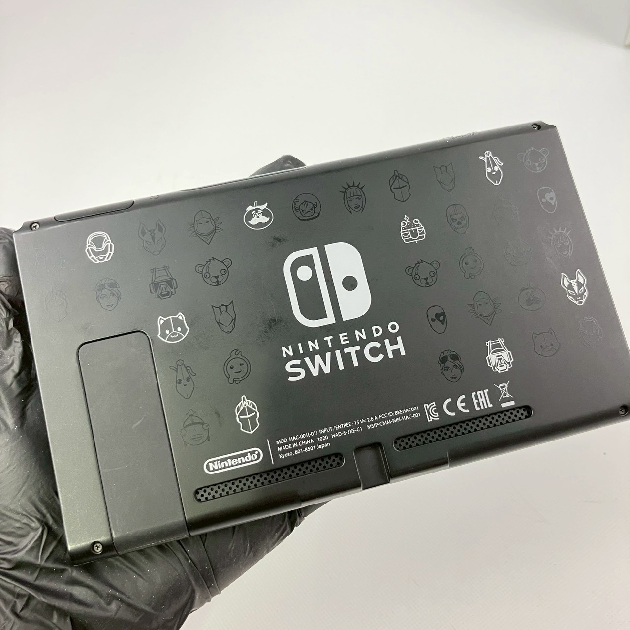 Nintendo Switch HAC-001(-01) Console Fortnite Wildcat Edition A Rank No Code 631