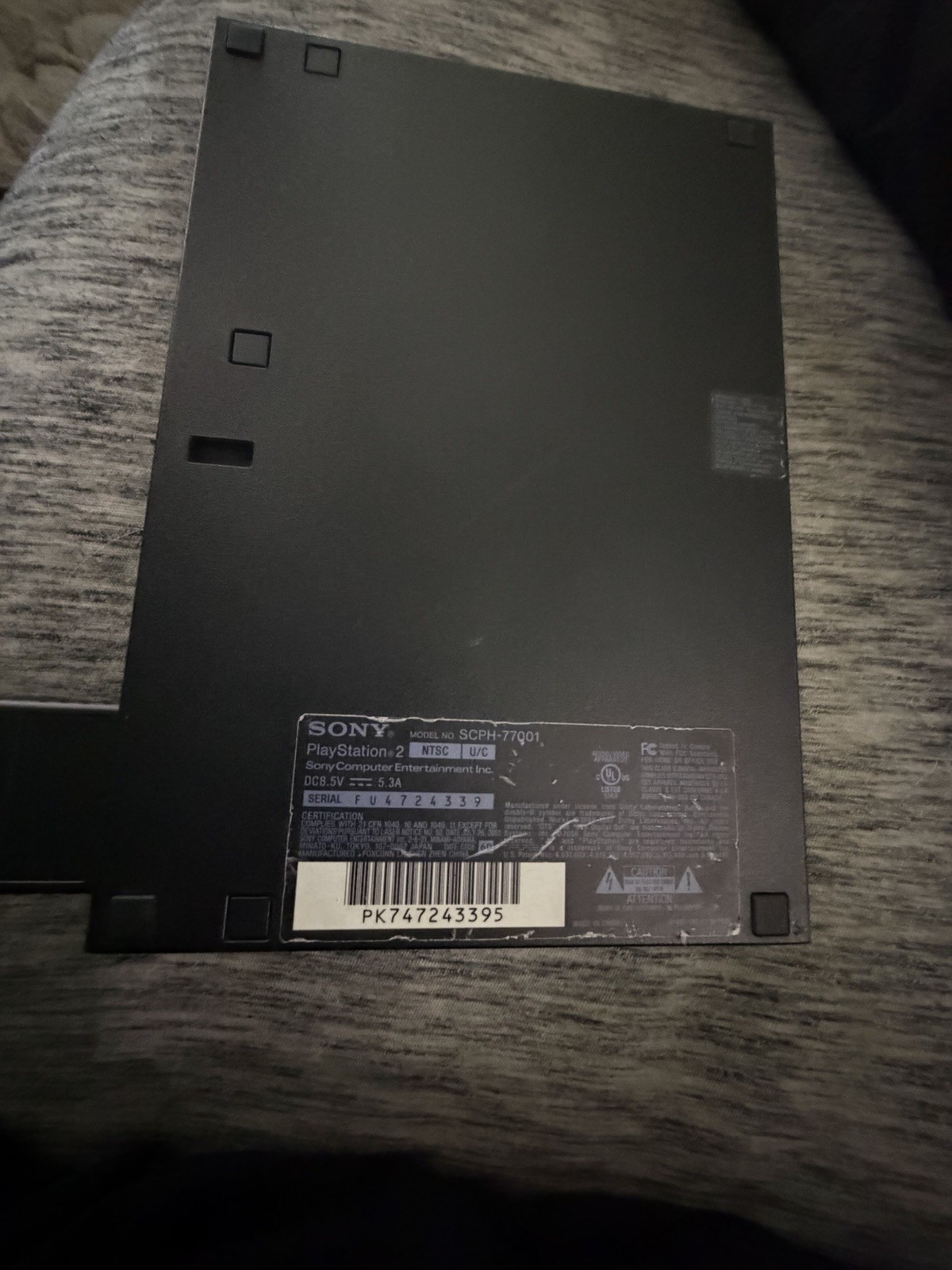 Sony PlayStation 2 Slim Console – Black