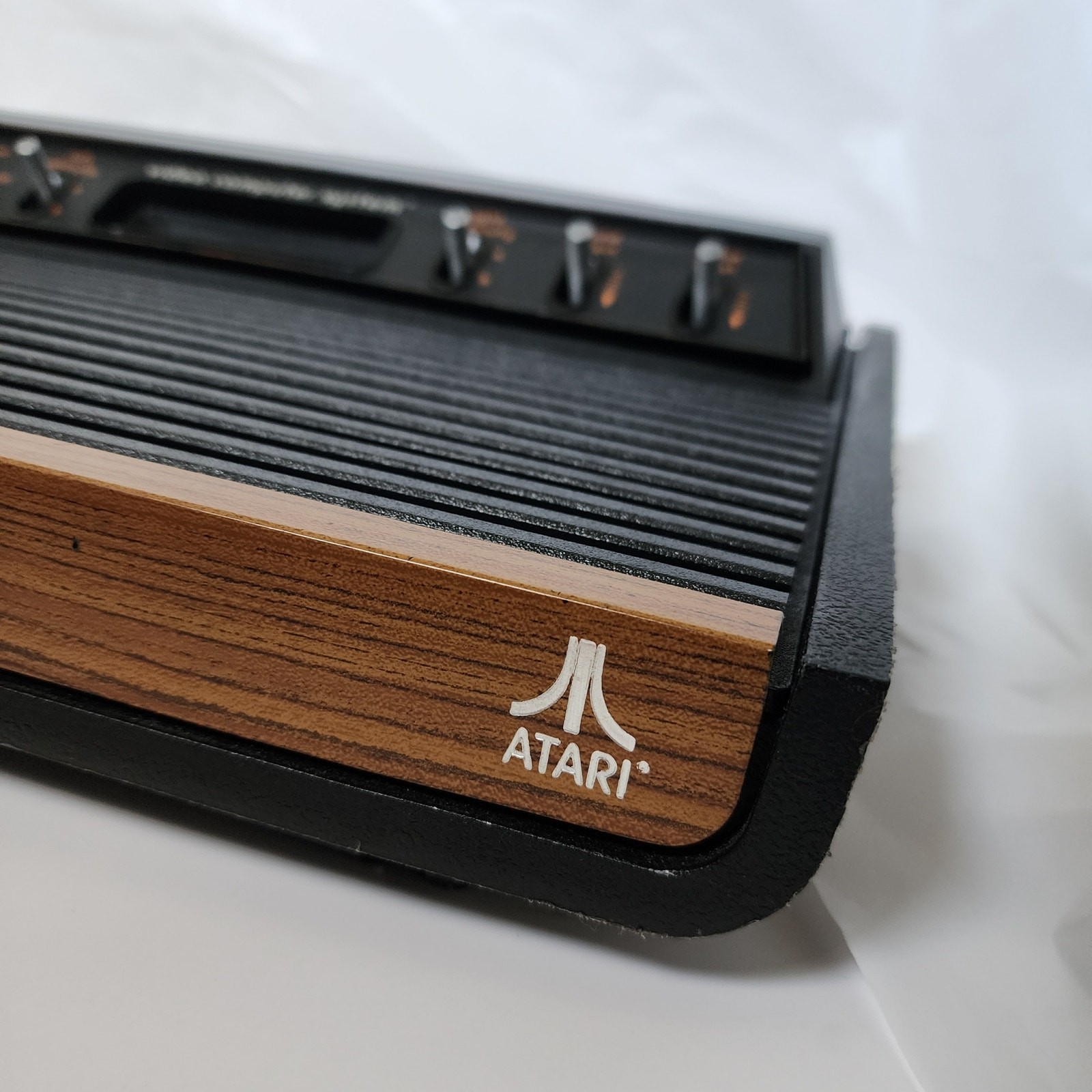 Atari 2600 Heavy Sixer Console Vintage 1977 Sunnyvale CX-2600 7 Games Bundle
