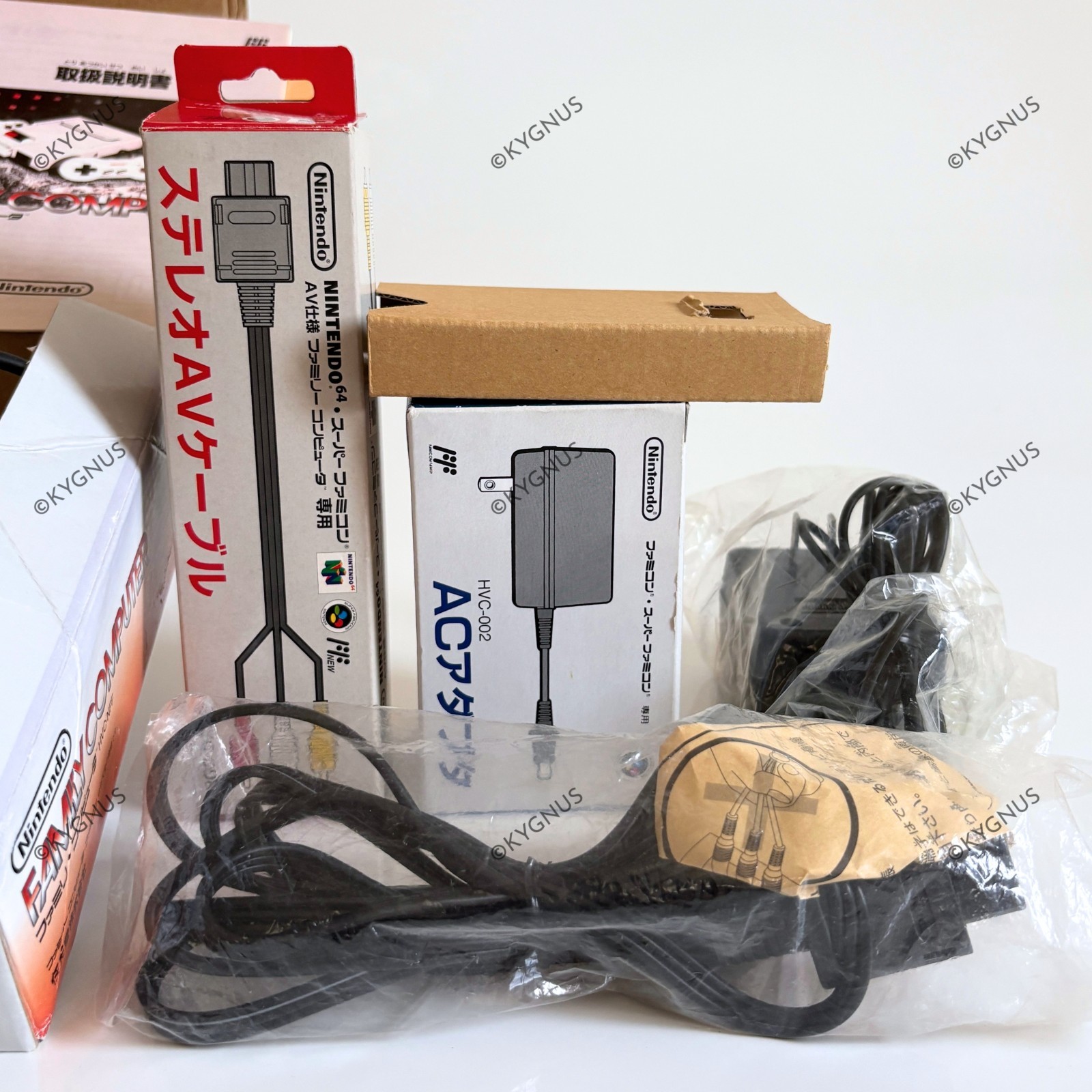 Nintendo AV NEW Famicom Console HVC-101 Boxed Serial Match NTSC-J DRAGONBALL