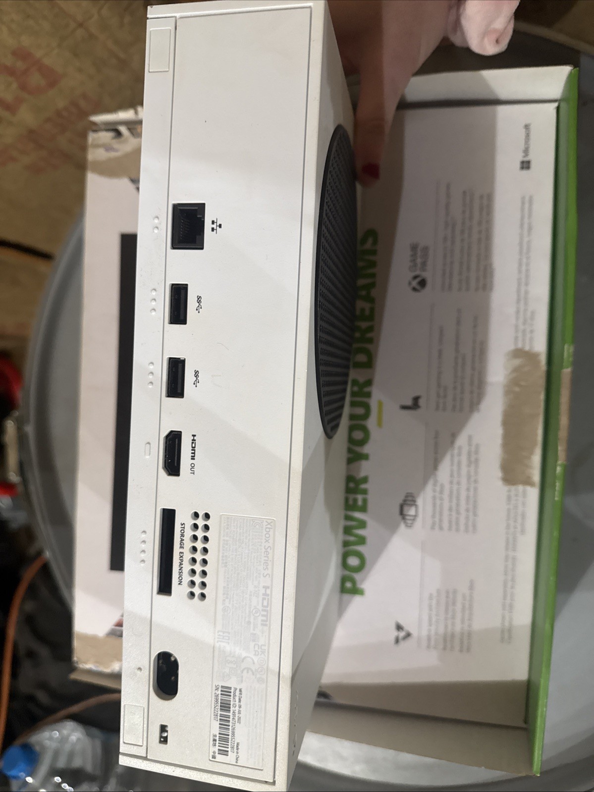 Microsoft Xbox Series S Digital Edition 512GB, White Console