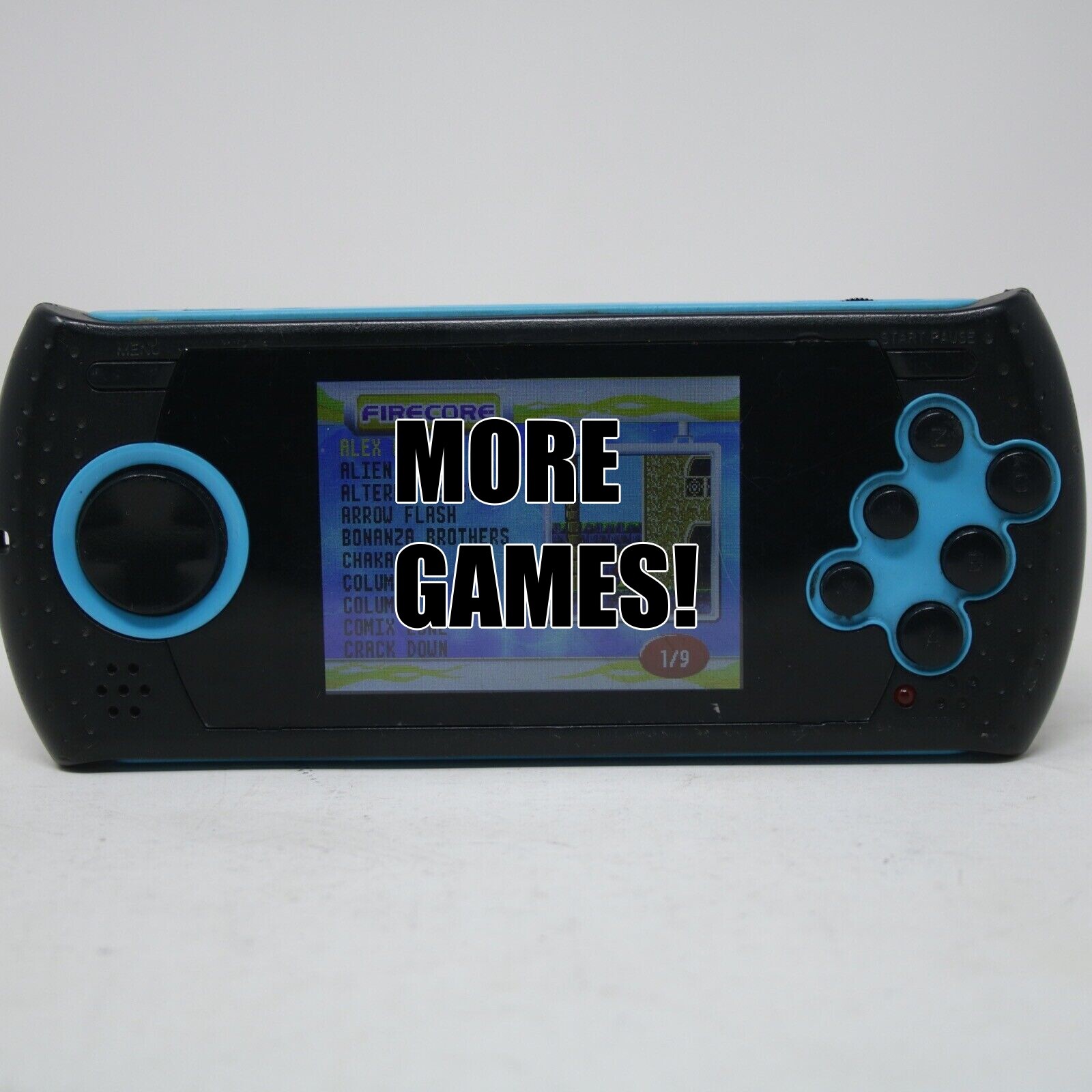 allow more games on your AtGames Sega Genesis Portable Console