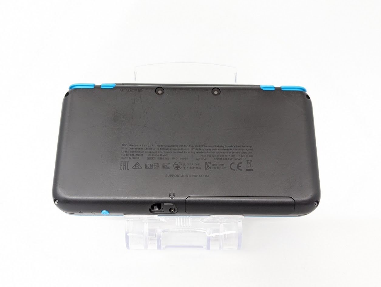 B7027 Nintendo new 2DS console LL XL Turquoise x Black Japan w/memory 4GB