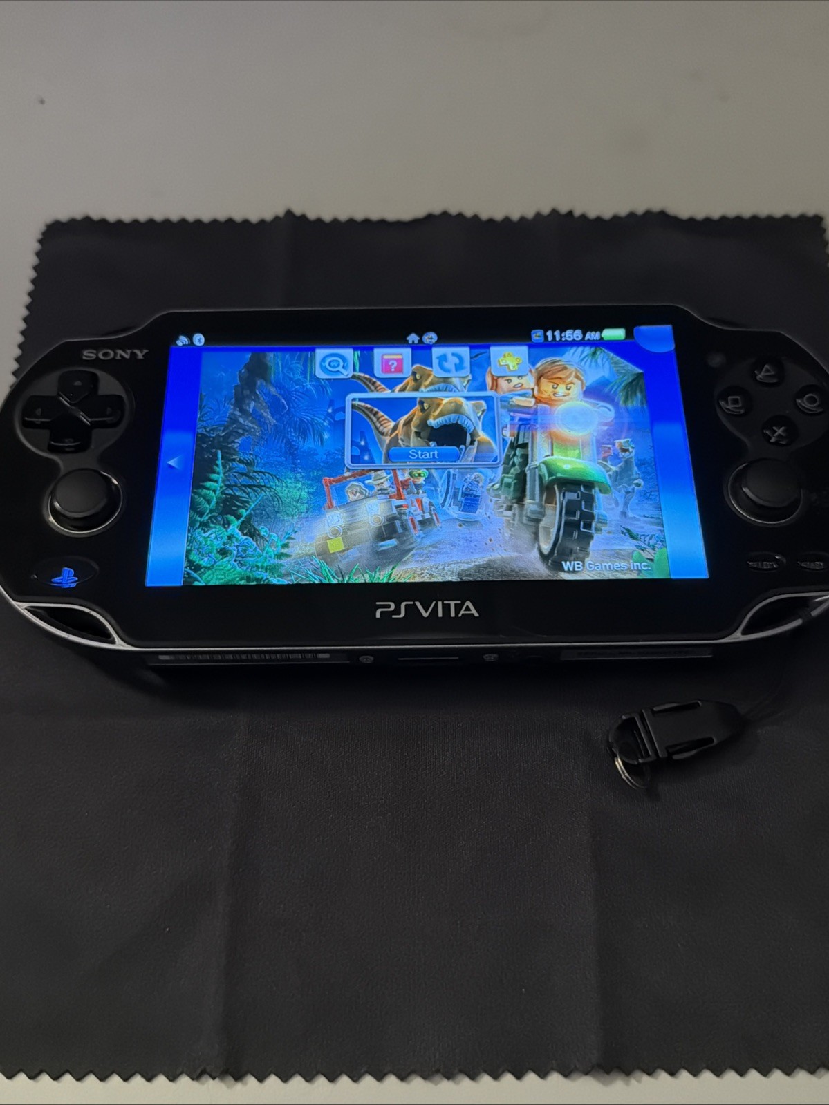 Sony PS Vita PCH-1001 OLED WiFi Black Tested Working + Official 4GB Memory Card