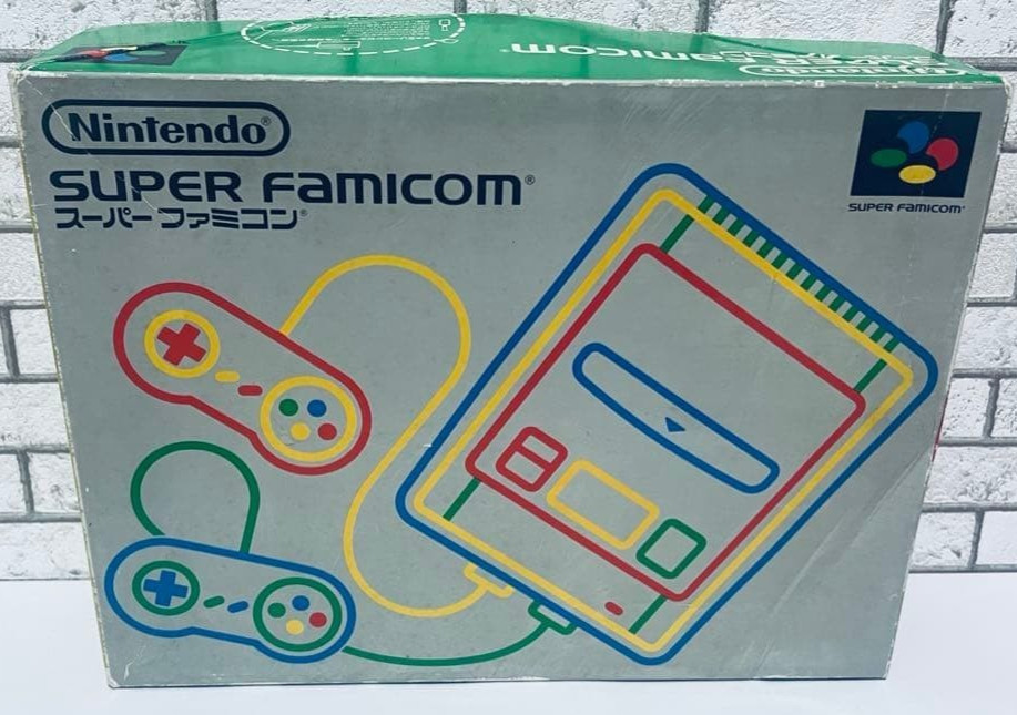 Nintendo Super Famicom SHVC-001 Model Home retro game console Tested Boxed 1990