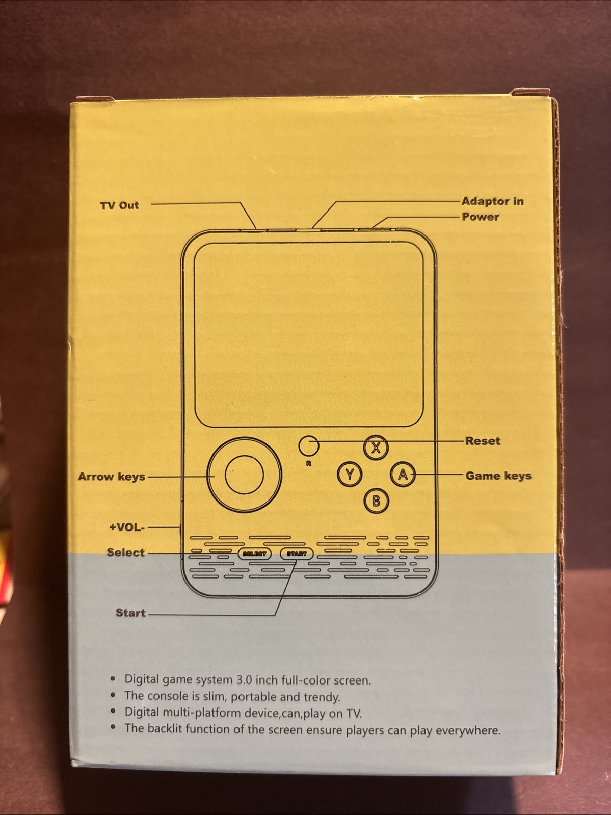 Retro G5 Handheld Game 500 Games Including Mario Game Box Classic Games