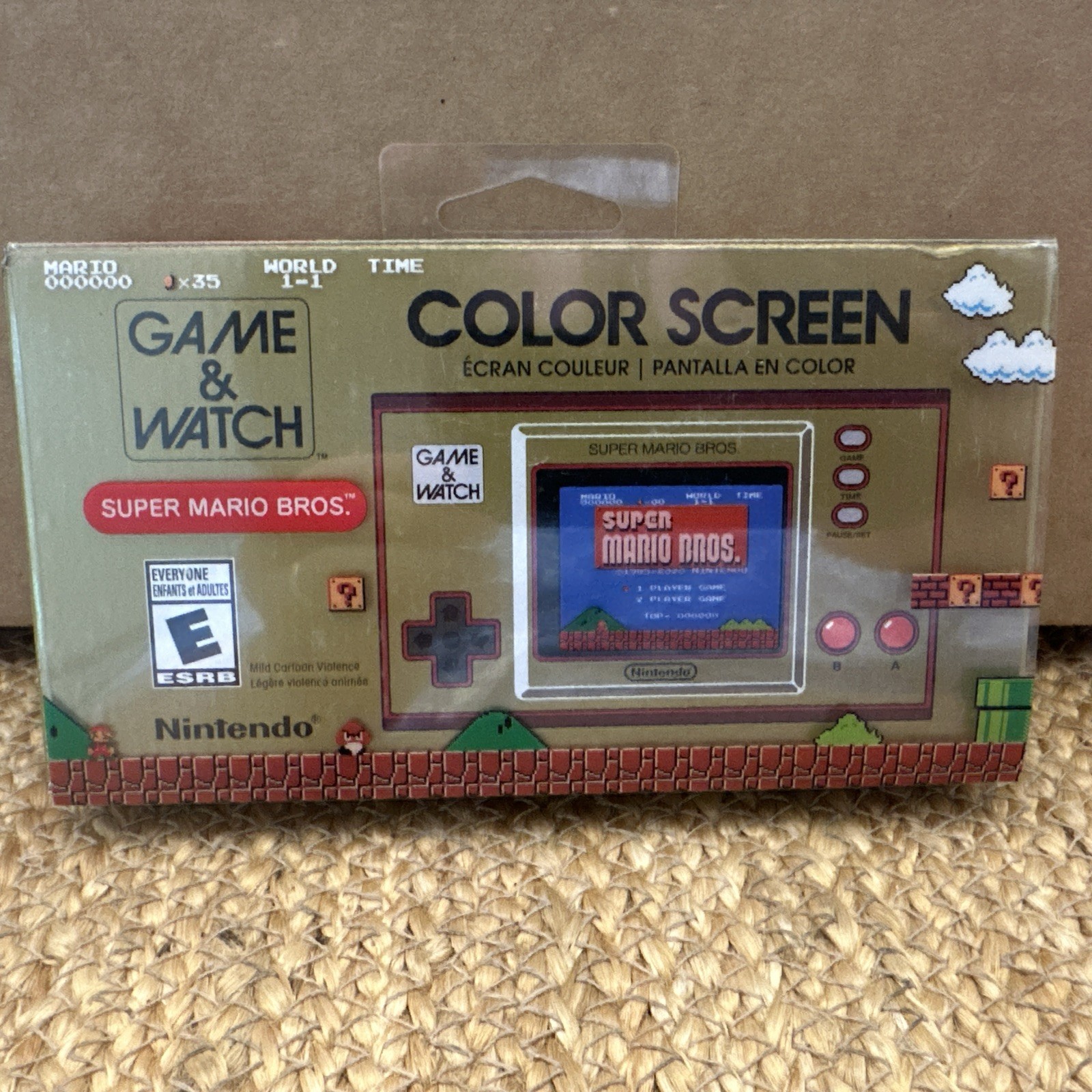 Nintendo Game & Watch Super Mario Bros Handheld Console – New Sealed
