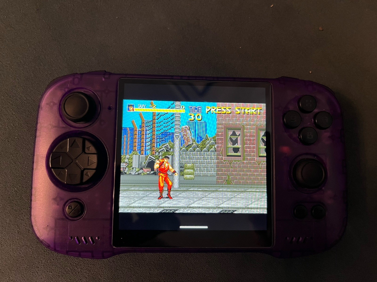 Z-Pocket Game ZPG A1 Unicorn Transparent Purple 6GB RAM 128GB Storage – RARE