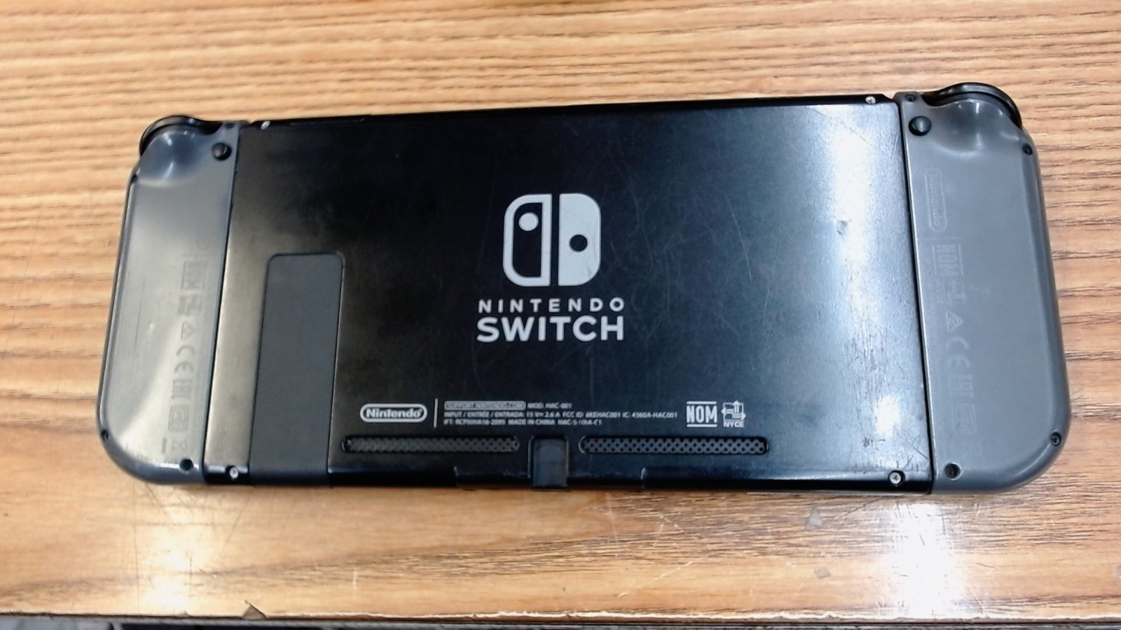 NINTENDO SWITCH HAC-001 (-01) BLACK/ GRAY – V2 (CJL007178)