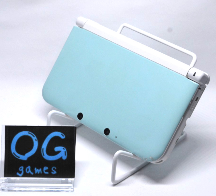 [US DUTY PAID] Nintendo 3ds ll xl mint white Console Japanese game 007