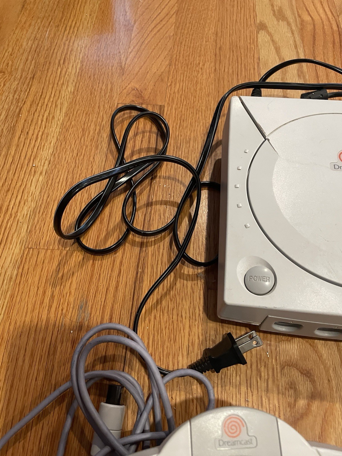 SEGA Dreamcast White Console NTSC-U/C Windows CE w/ 2 Controllers & Cables VMU