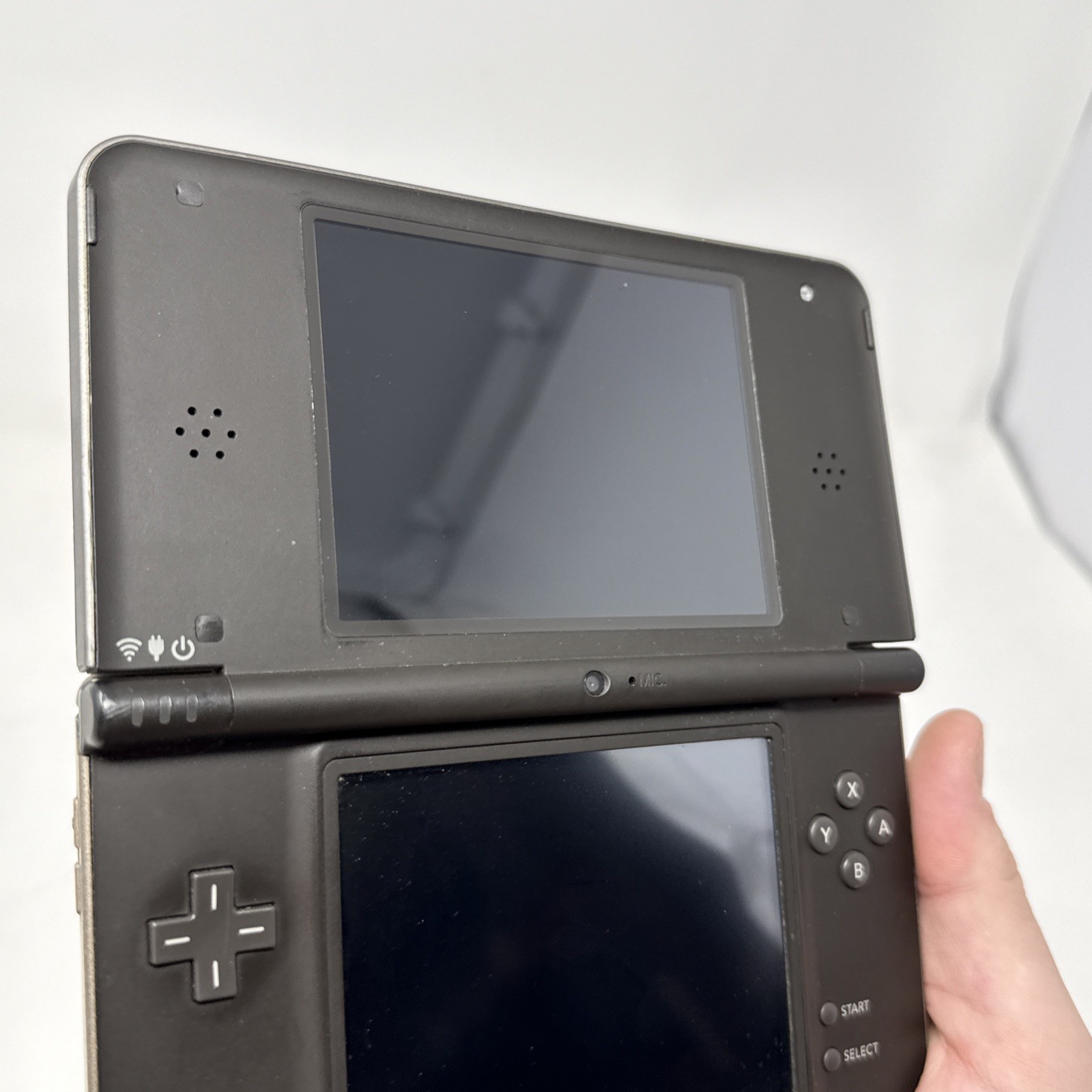 Nintendo DSi XL Black Brown Handheld System UTL-001 Tested Working With Charger