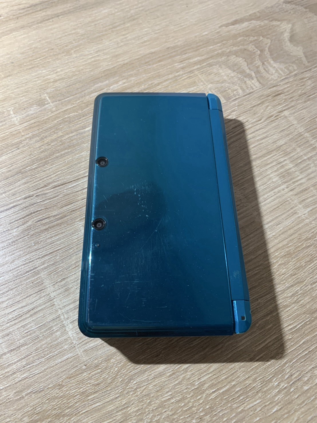 0655 Nintendo 3DS Aqua Blue Good TESTED 290g