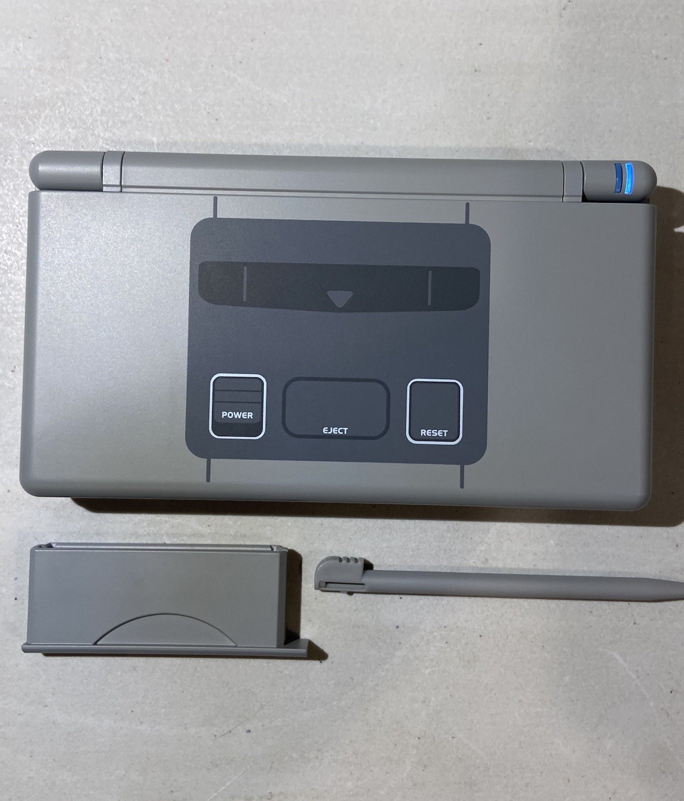 Nintendo DS Lite SNES Classic | USB-C | New Shell | White LED Handheld System #8
