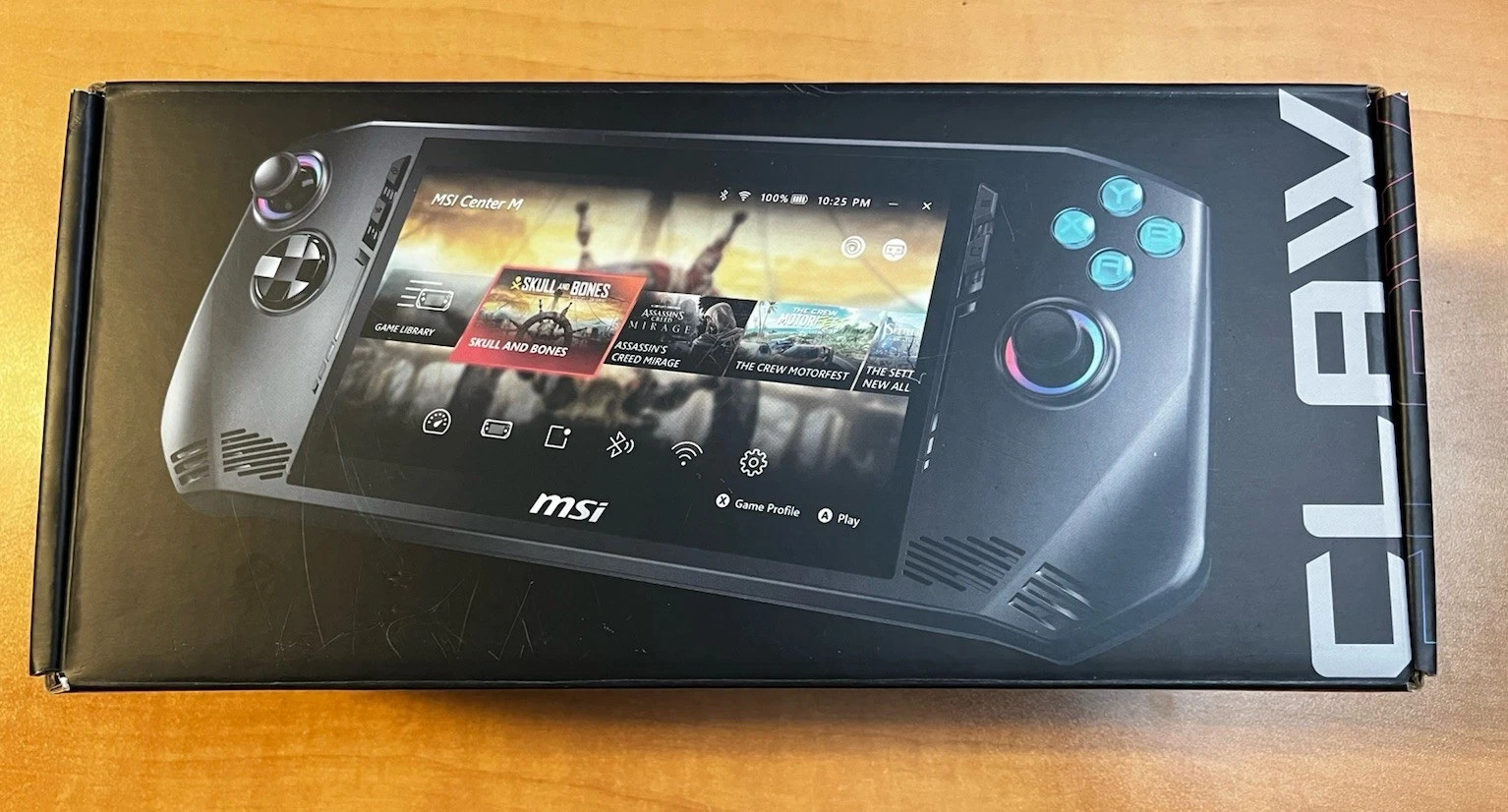 MSI Claw A1M 7″ FHD Touchscreen Gaming Console Intel Core Ultra 5-135H 16GB RAM