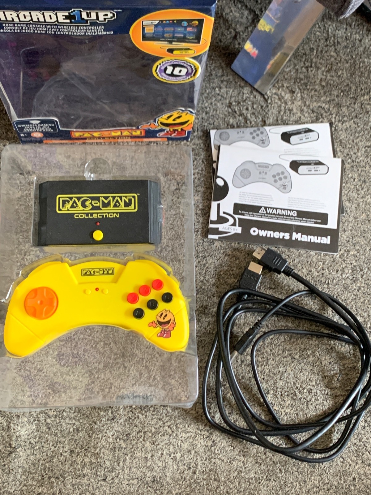Arcade 1up Pac-Man Collection 8093 USED with box good condition
