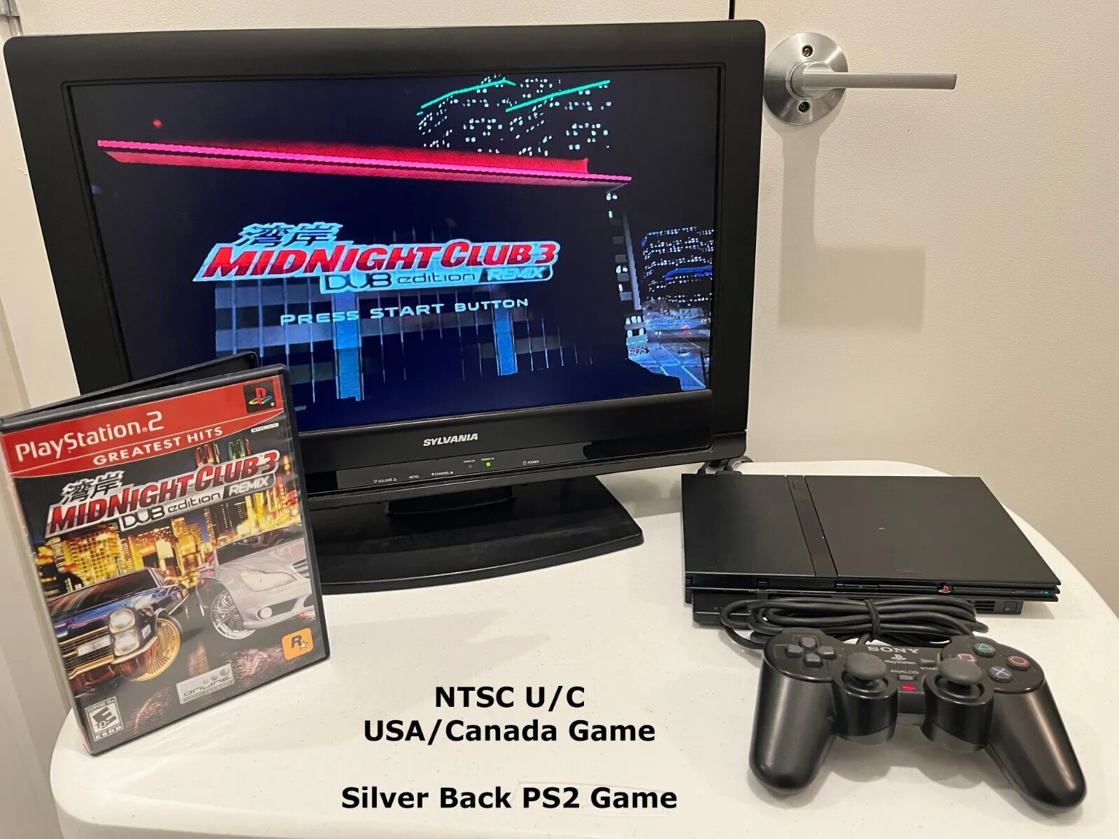 Sony PS2 PlayStation 2 Slim REGION FREE – PLAY ANY GAME – USA + JAPAN + EUROPE