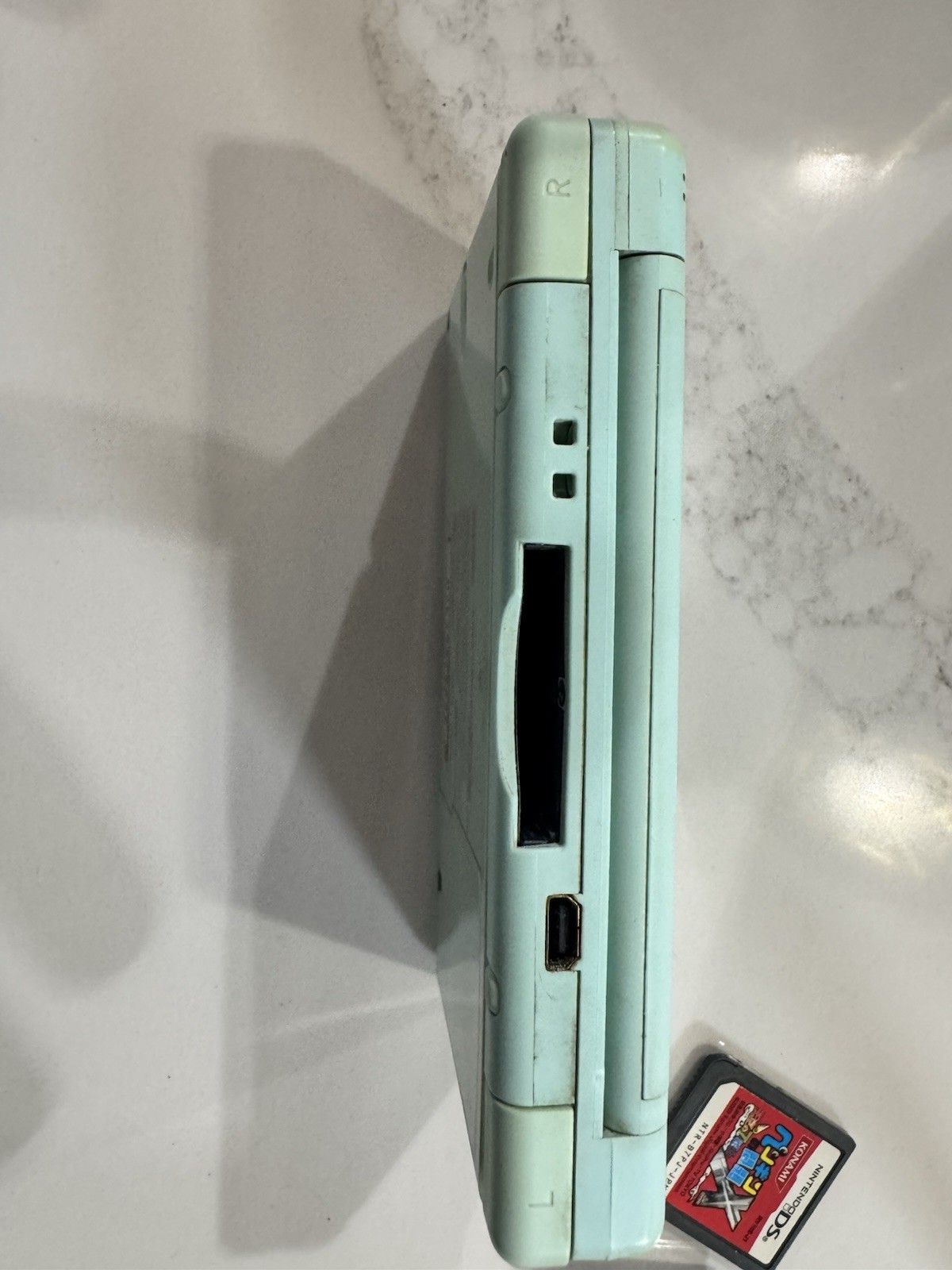 Nintendo DS Lite Ice Blue Console Bundle Charger 3 Games Tested Working JP