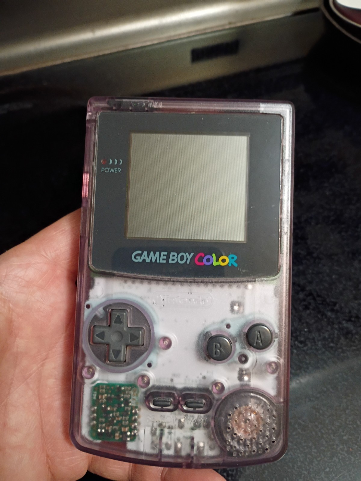 Nintendo Game Boy Color Handheld System – Atomic Purple CGB-001GBC