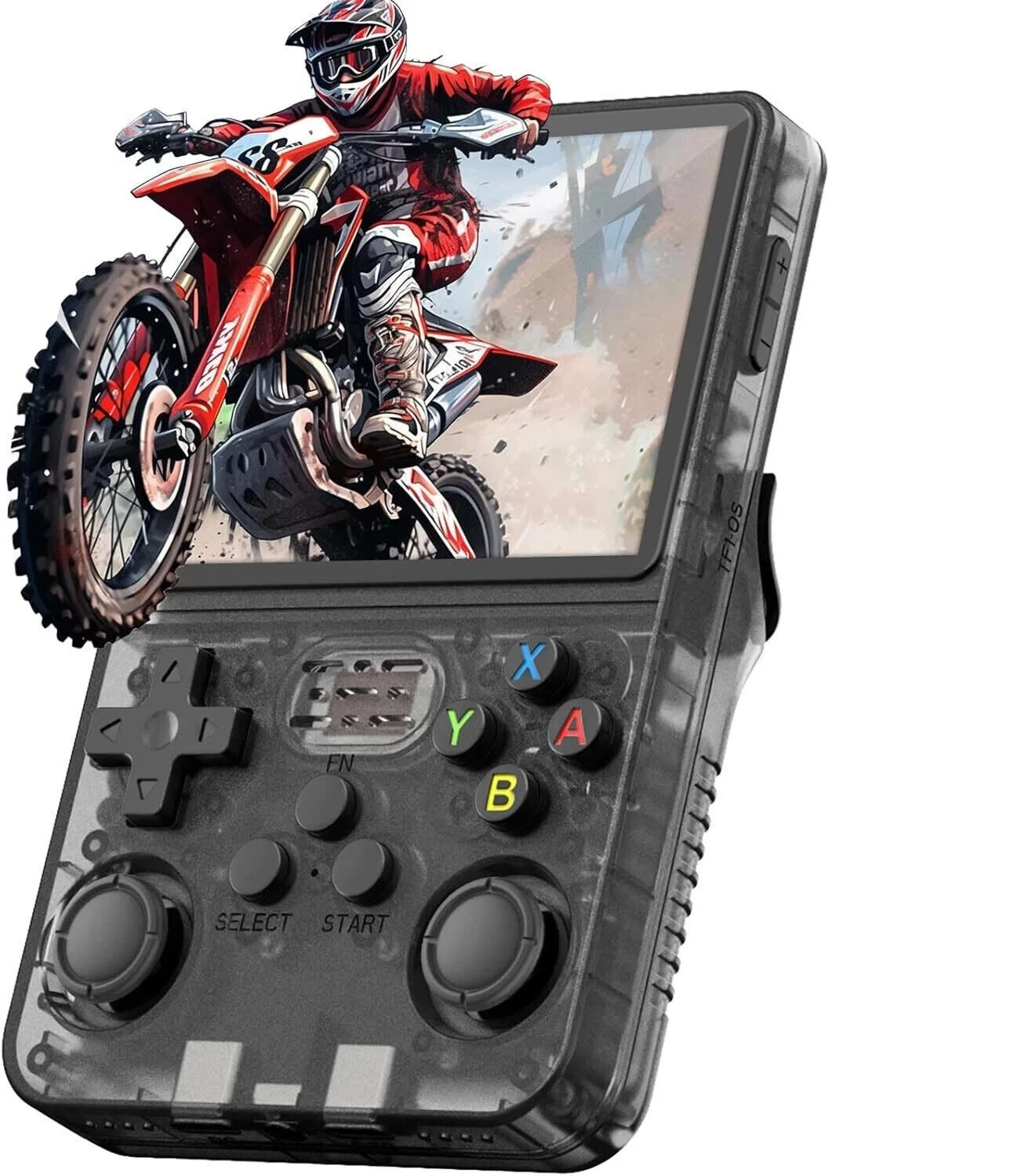 128GB, R36S Retro Handheld Video Game Console 20000 Games 3.5 Inch IPS Scree