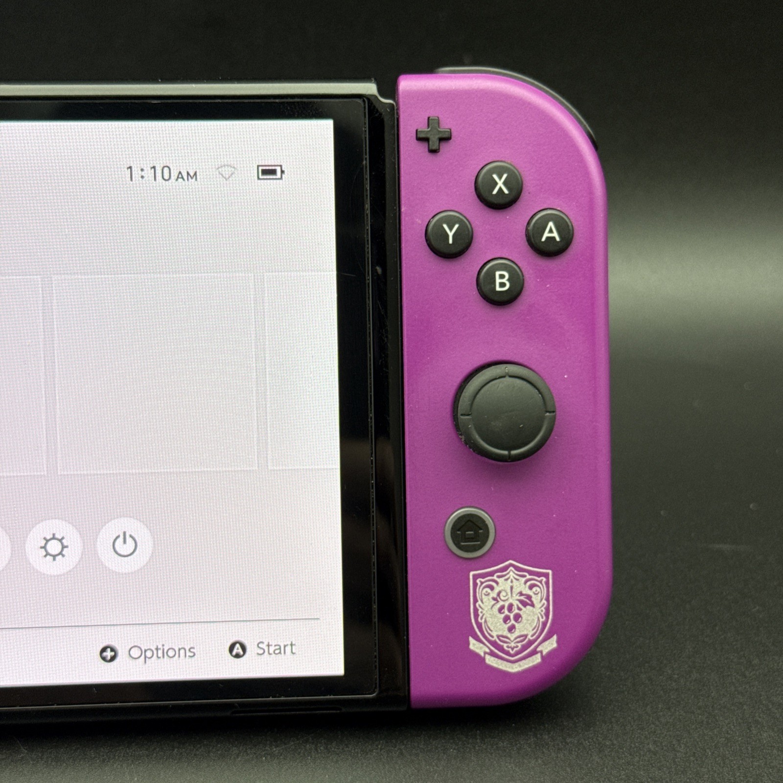 Nintendo Switch OLED Pokemon Scarlet & Violet Edition Console W/ Violet Game