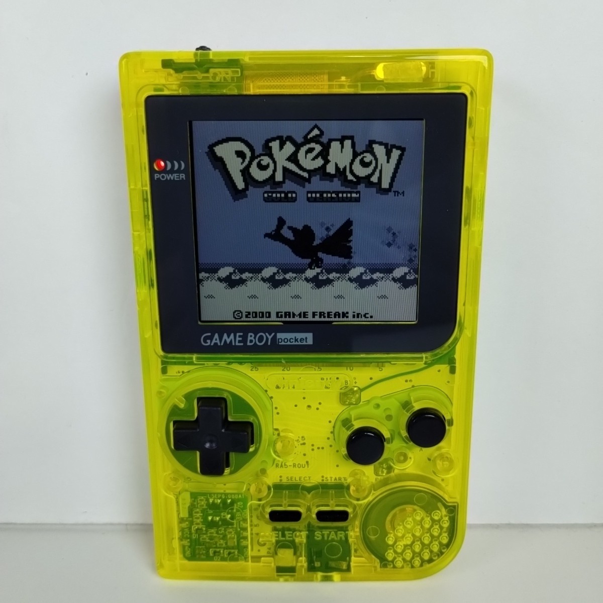 Upgraded Game Boy Pocket w/2.6” Backlit Screen & Reshell (Pokemon Not Included)
