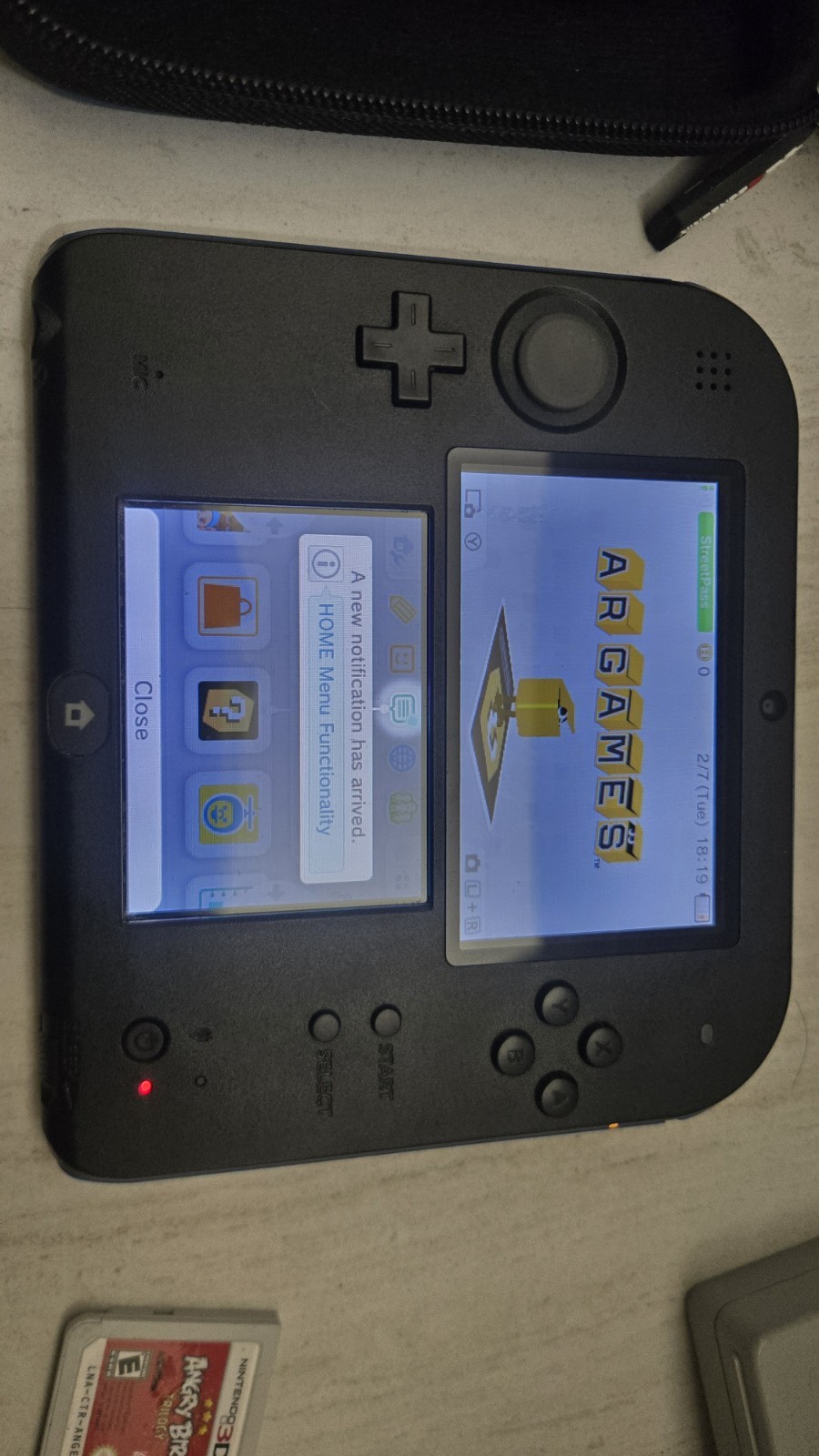 Nintendo 2DS Launch Edition Crimson Red Handheld System