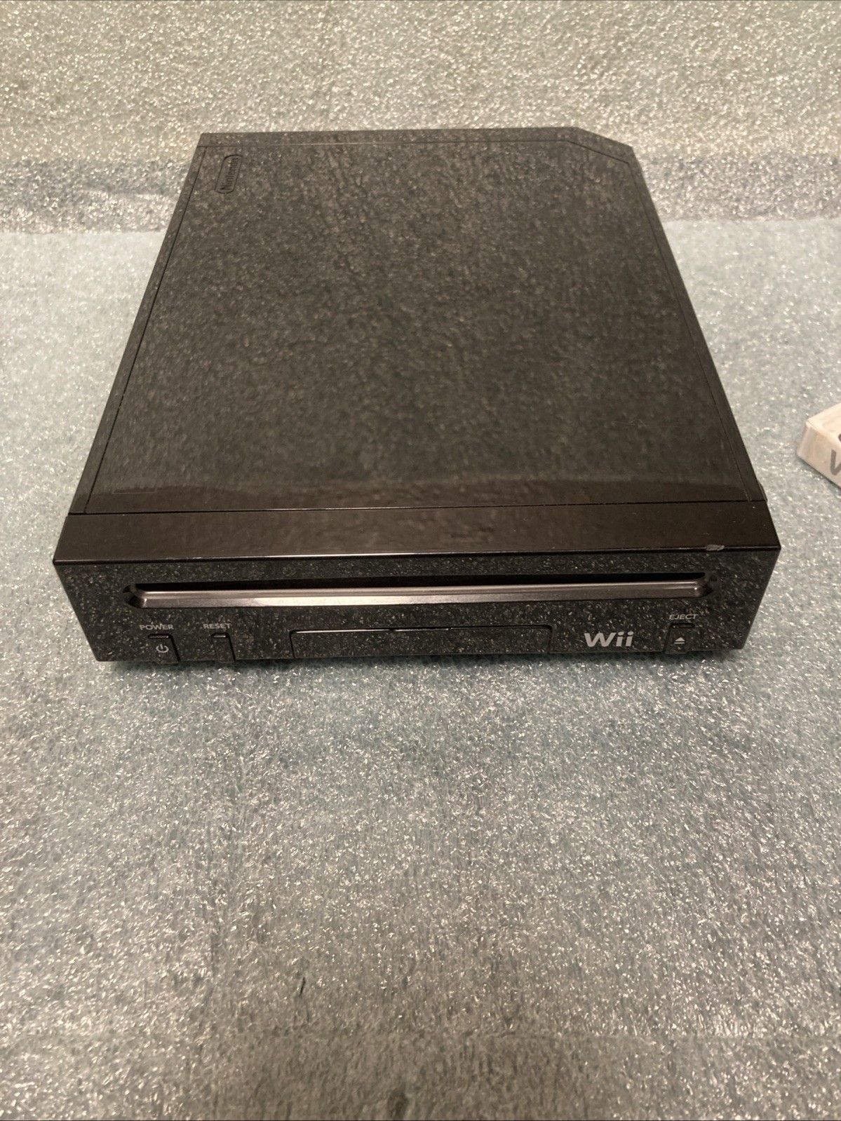 Nintendo Wii Console RVL-101 Black With Mario Galaxy 1 2