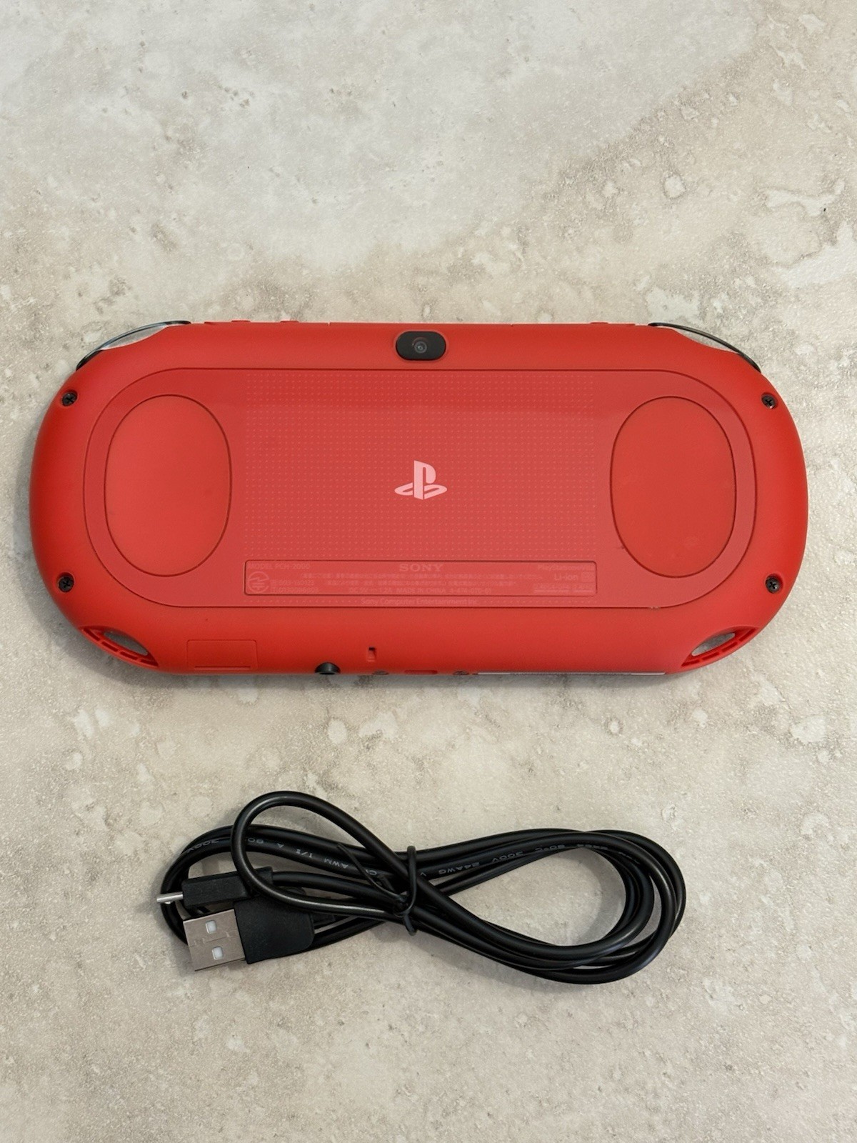Sony PS Vita 2000 Slim PCH-2000 – Black Red – Near Mint Condition tested