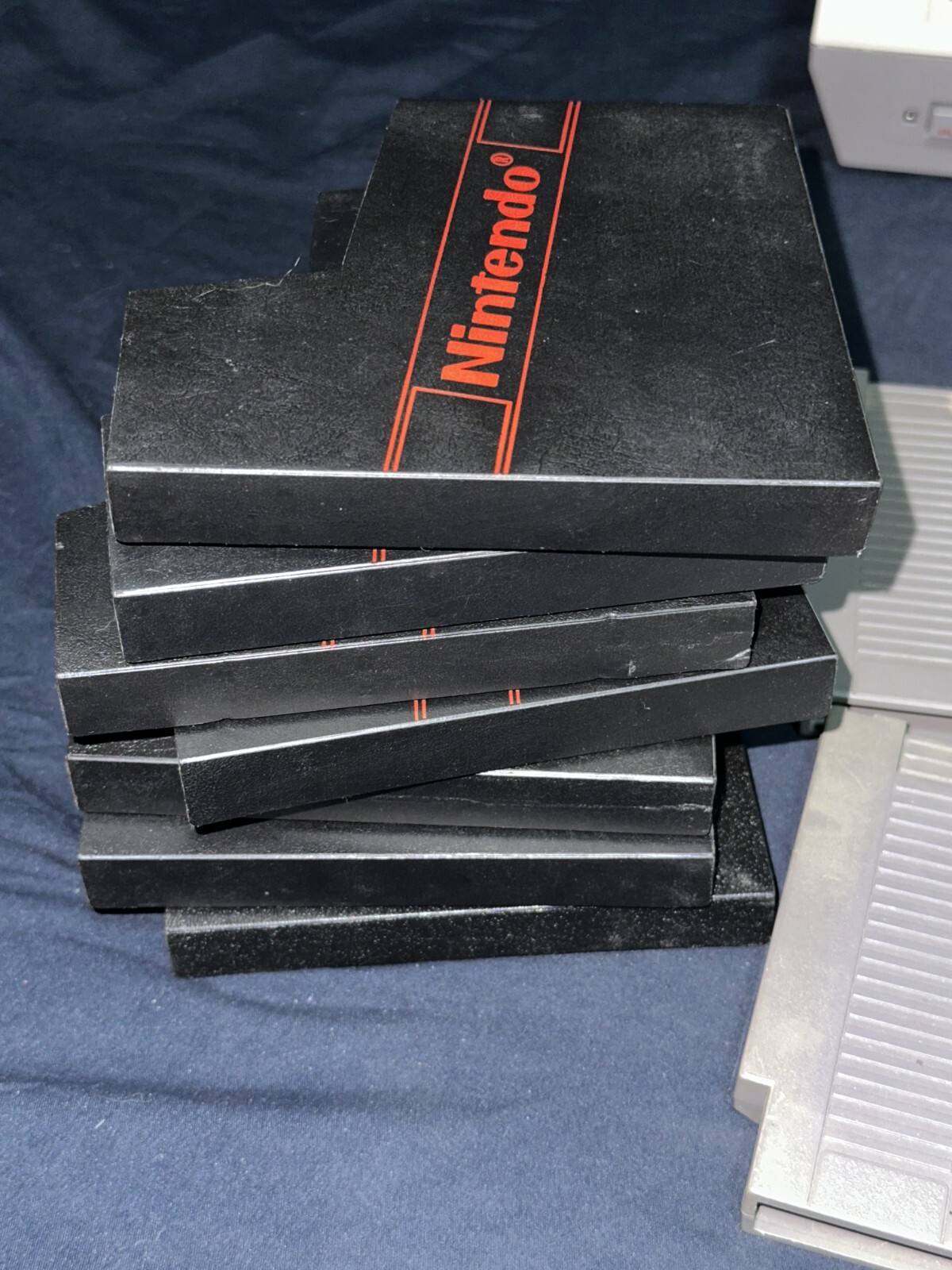 NINTENDO NES CONSOLE 3 CONTROLLERS ZAPPER ALL CORDS 7 Games TESTED WORKING 1985