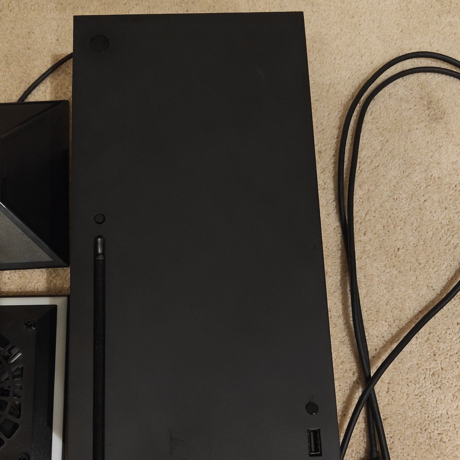 Xbox Series X 1TB Console + Controller + Cables + MENEEA RGB Cooling Fan.