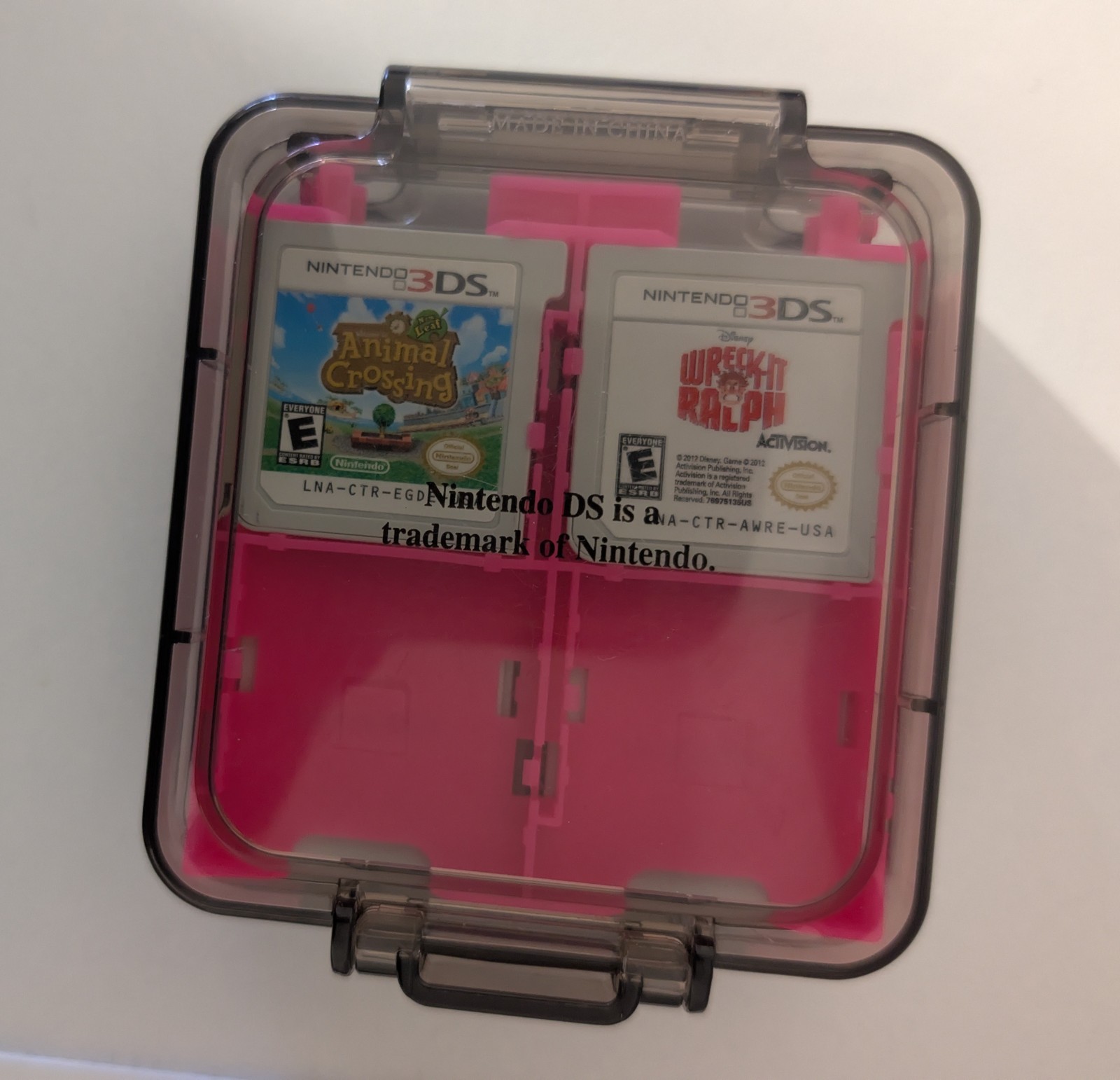 Nintendo 3DS Purple Console Bundle W/ Case Charger 10+ Games Several Styluses