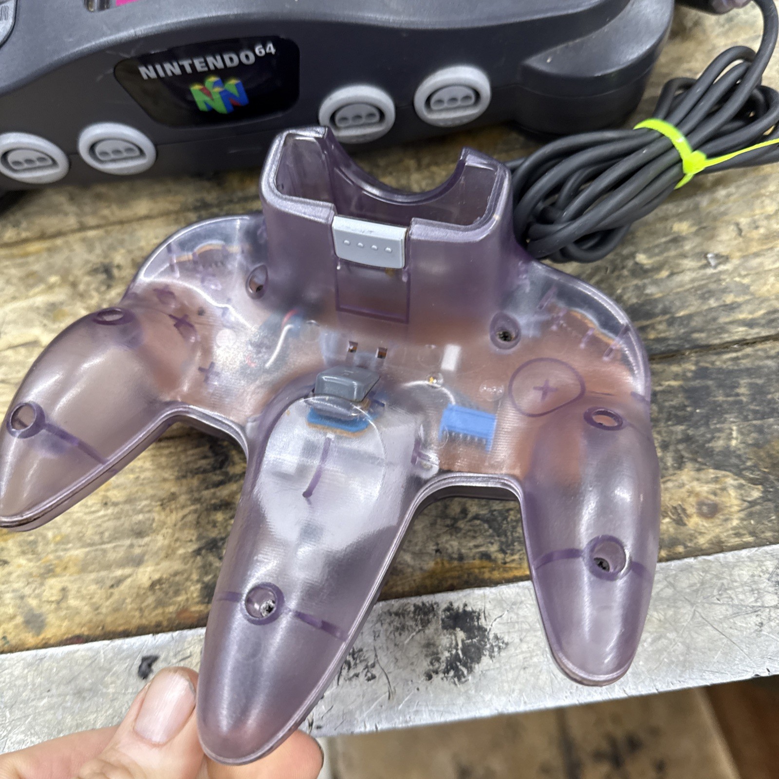Nintendo 64 Bundle 1 Controller Power Cable NUS-001 USA Vintage Lot Bug’s Life