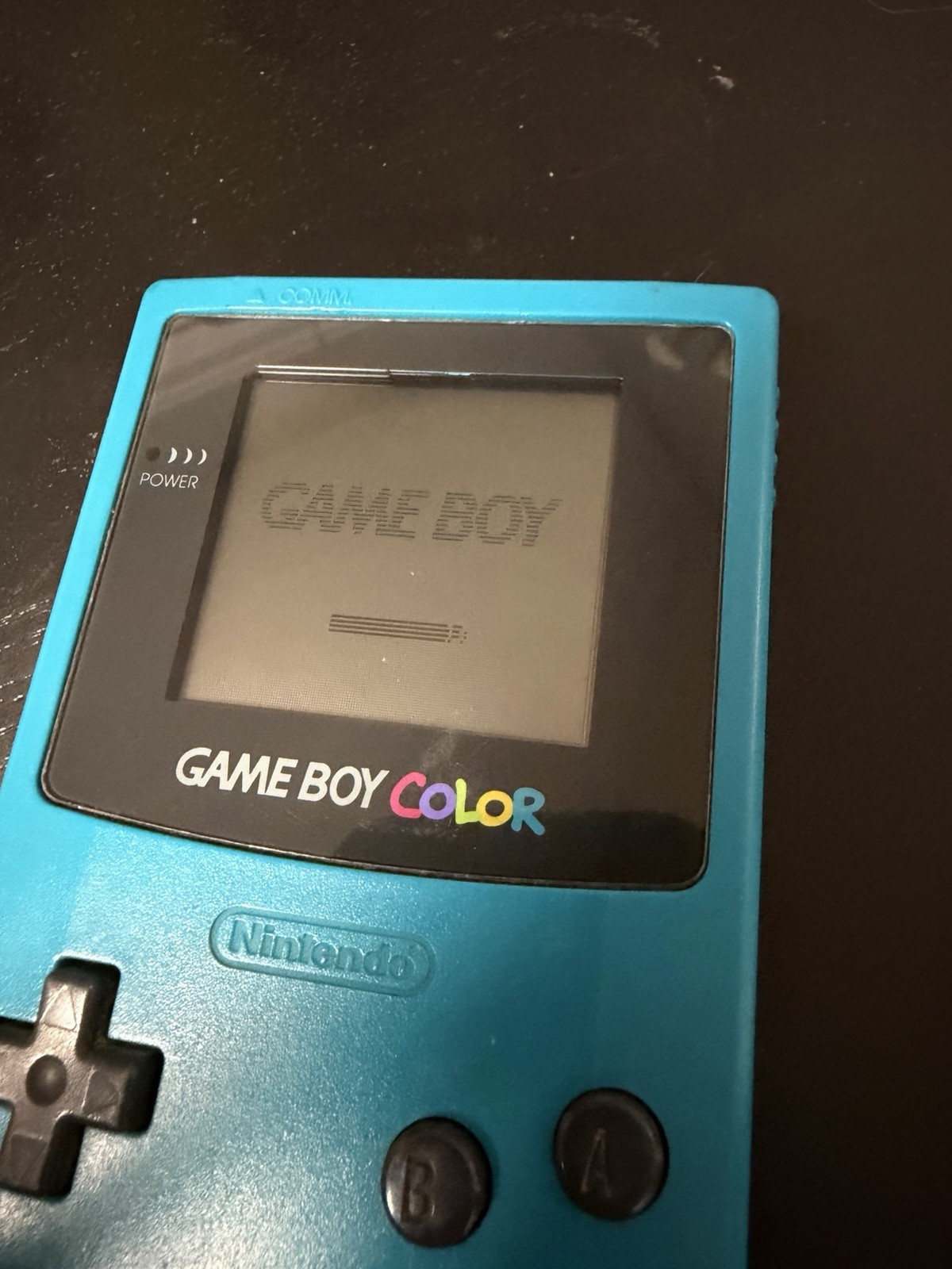Nintendo Game Boy Color Handheld Console Teal CGB-001 Authentic Tested *Read*