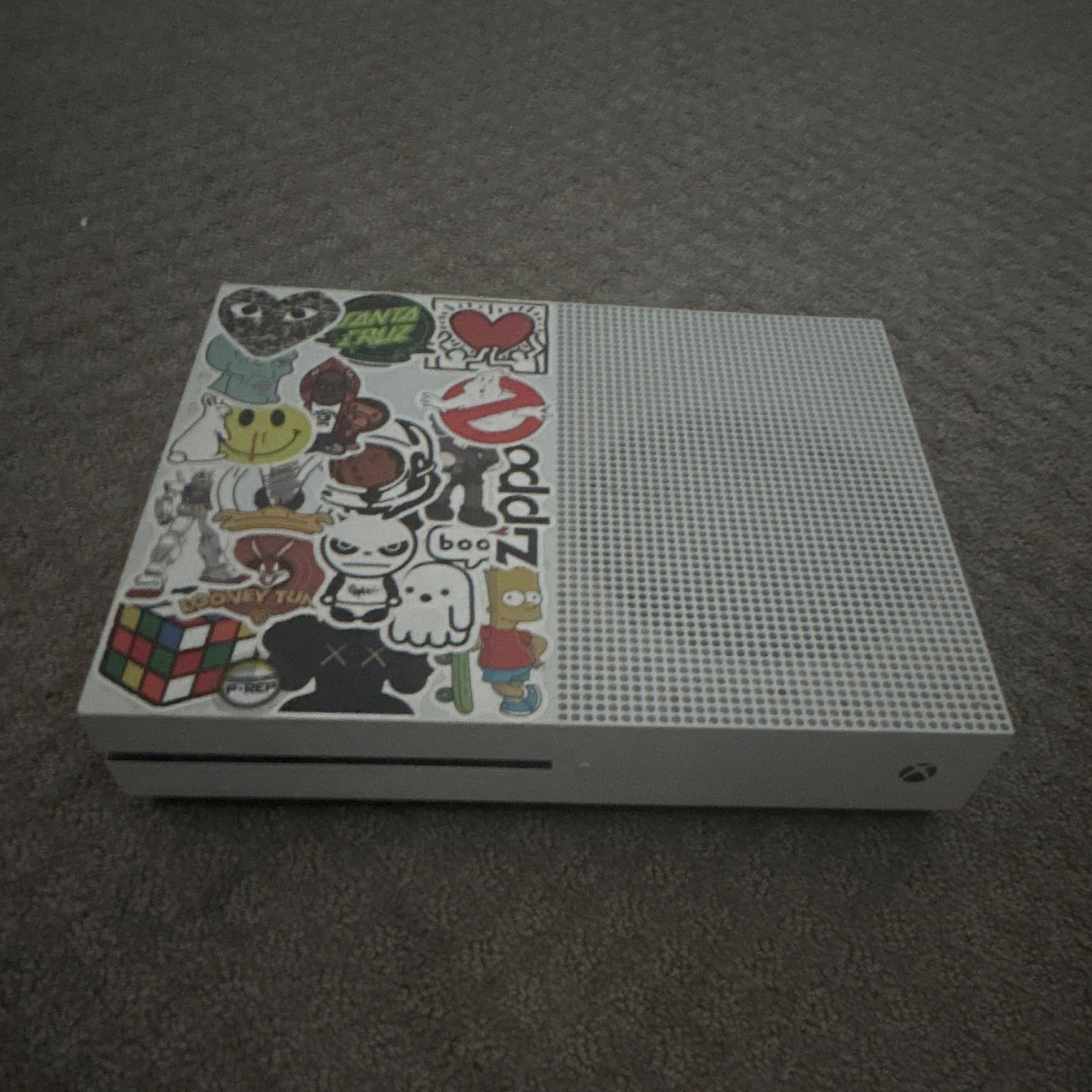 Microsoft Xbox One S 500GB White Console 4K UHD Wi-Fi Blu-Ray Sticker Decals