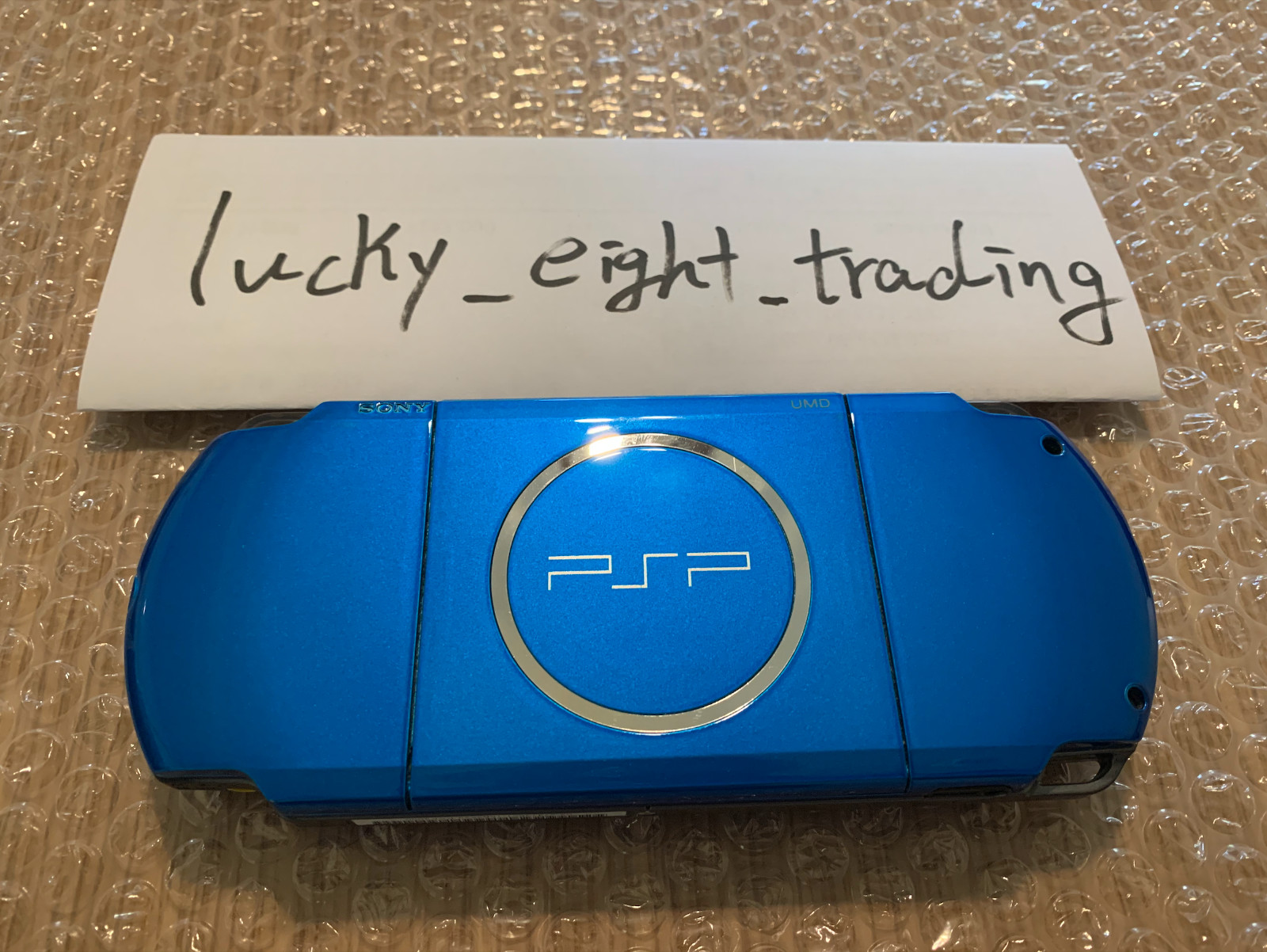 PSP 3000 Vibrant Blue VB Box Console Charger [BOX]