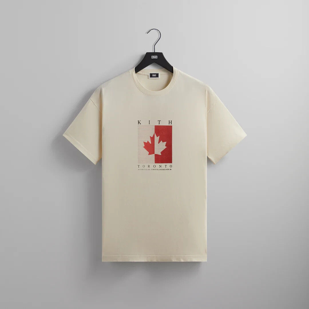 NEW KITH Toronto Vintage Symmetry Tee T-Shirt FW23 Size Men’s Medium tee Canada
