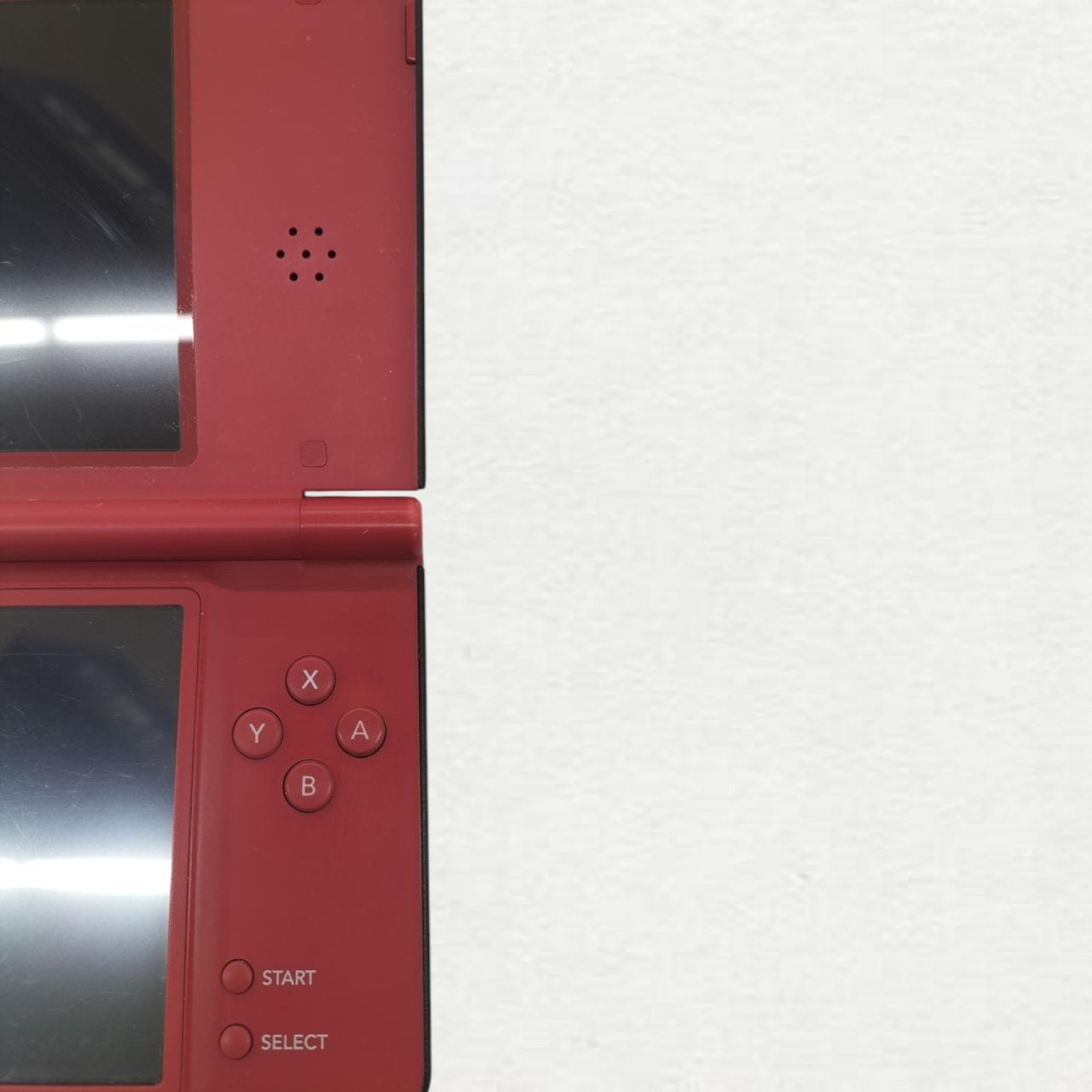 Nintendo DSi LL Console Handheld System Wi-Fi Capability Headphone Jack Wine Red