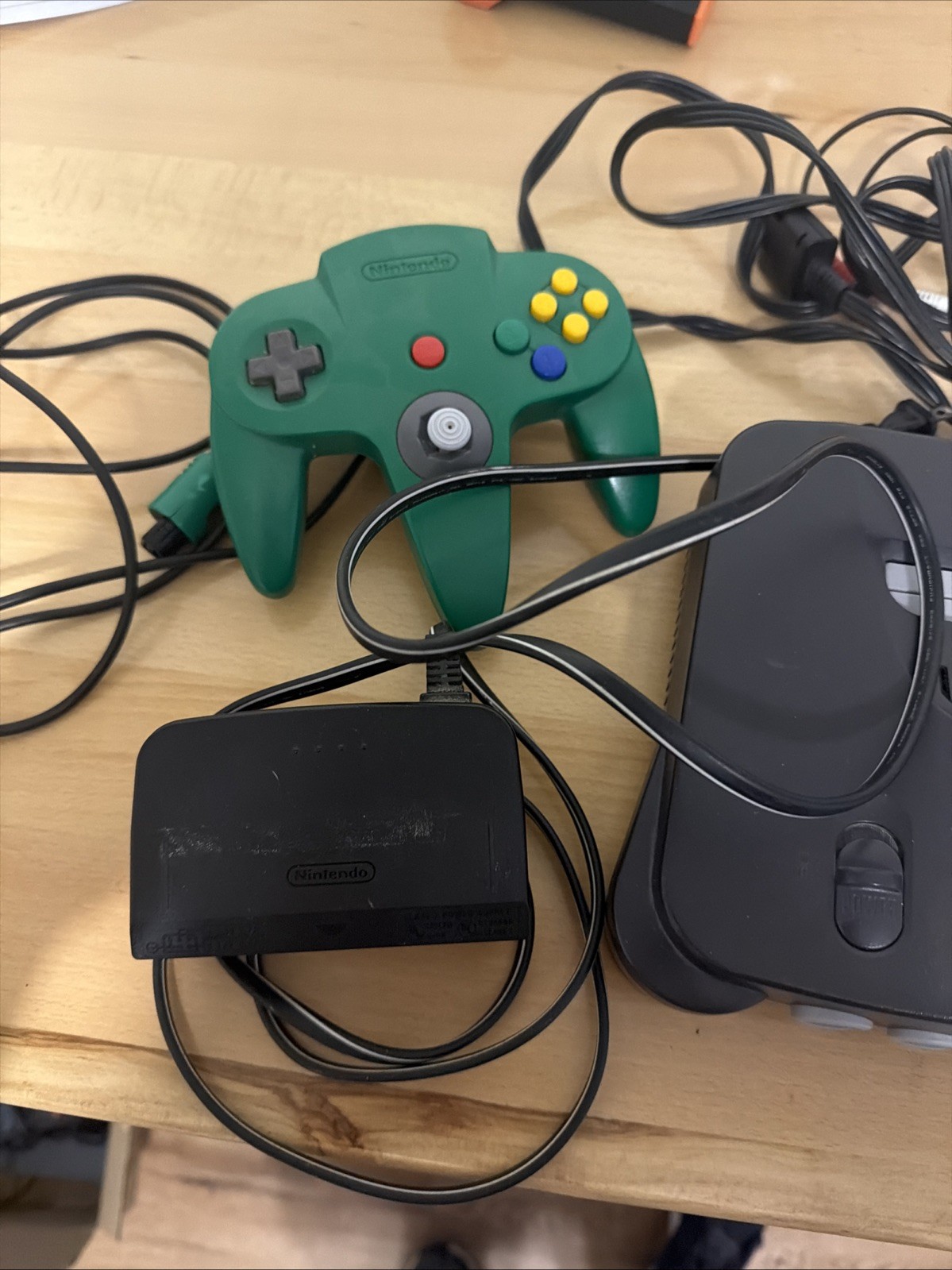 Nintendo 64 System 32MB Home Console – Charcoal Gray Controller Untested