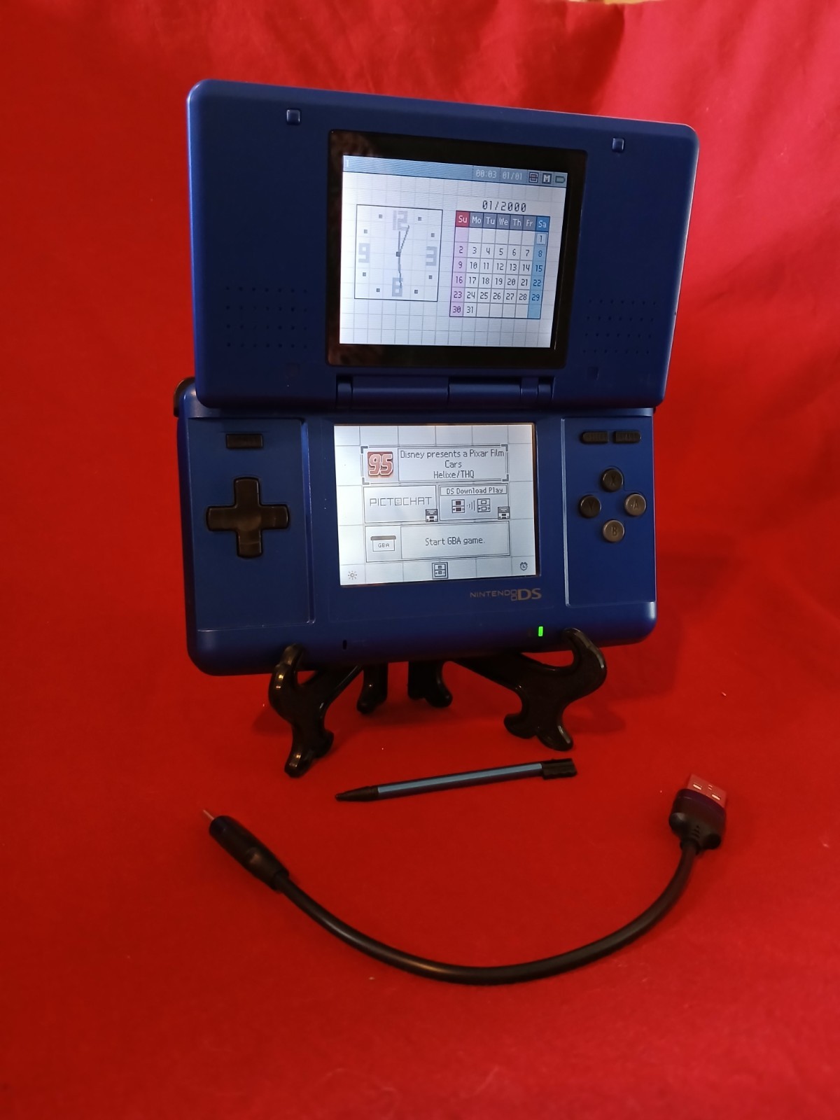 Nintendo DS Custom -Type C- Cobalt Blue Handheld System Original Nintendo DS