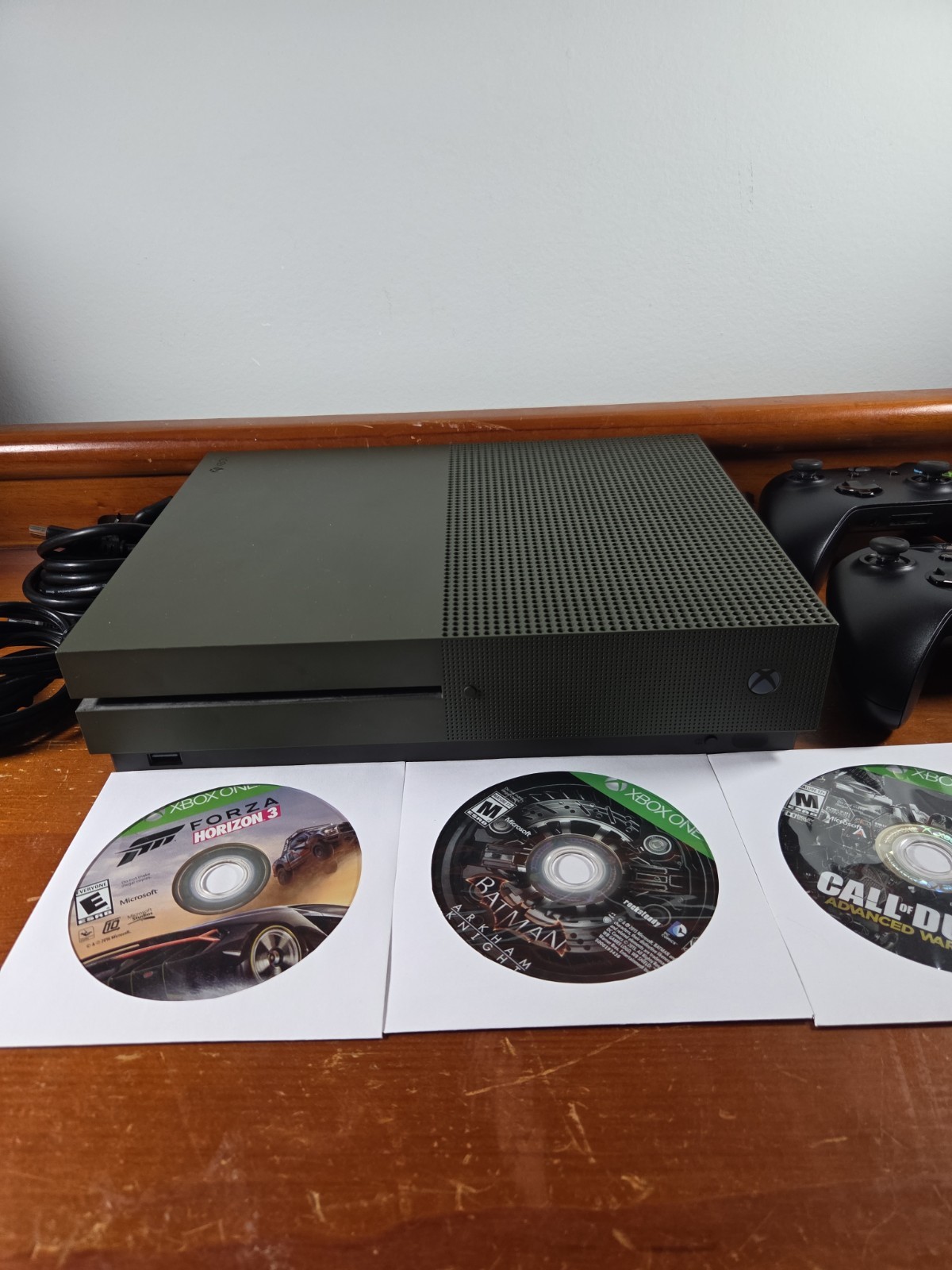 Microsoft Xbox One S 1681 Battlefield 1: Military Green Special Edition Bundle