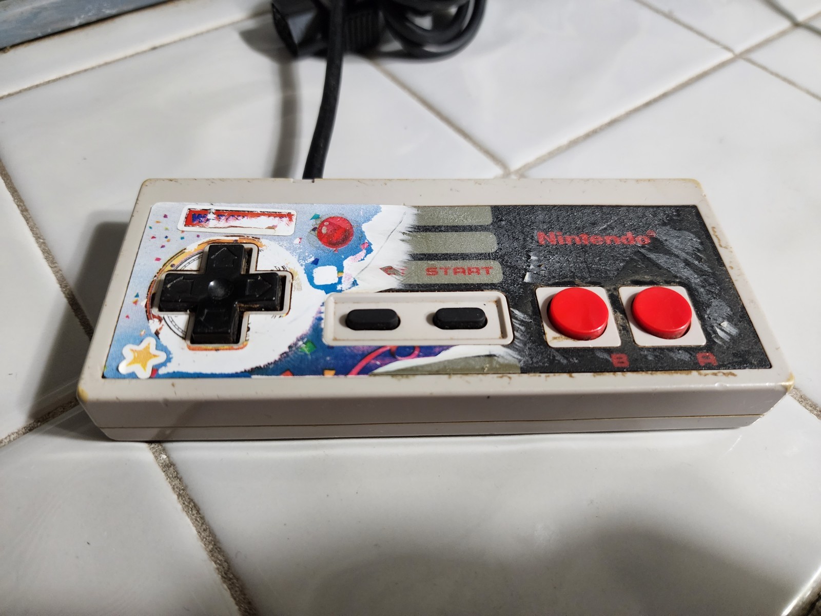 Nintendo NES Console with two controllers and hookups New 72 pin