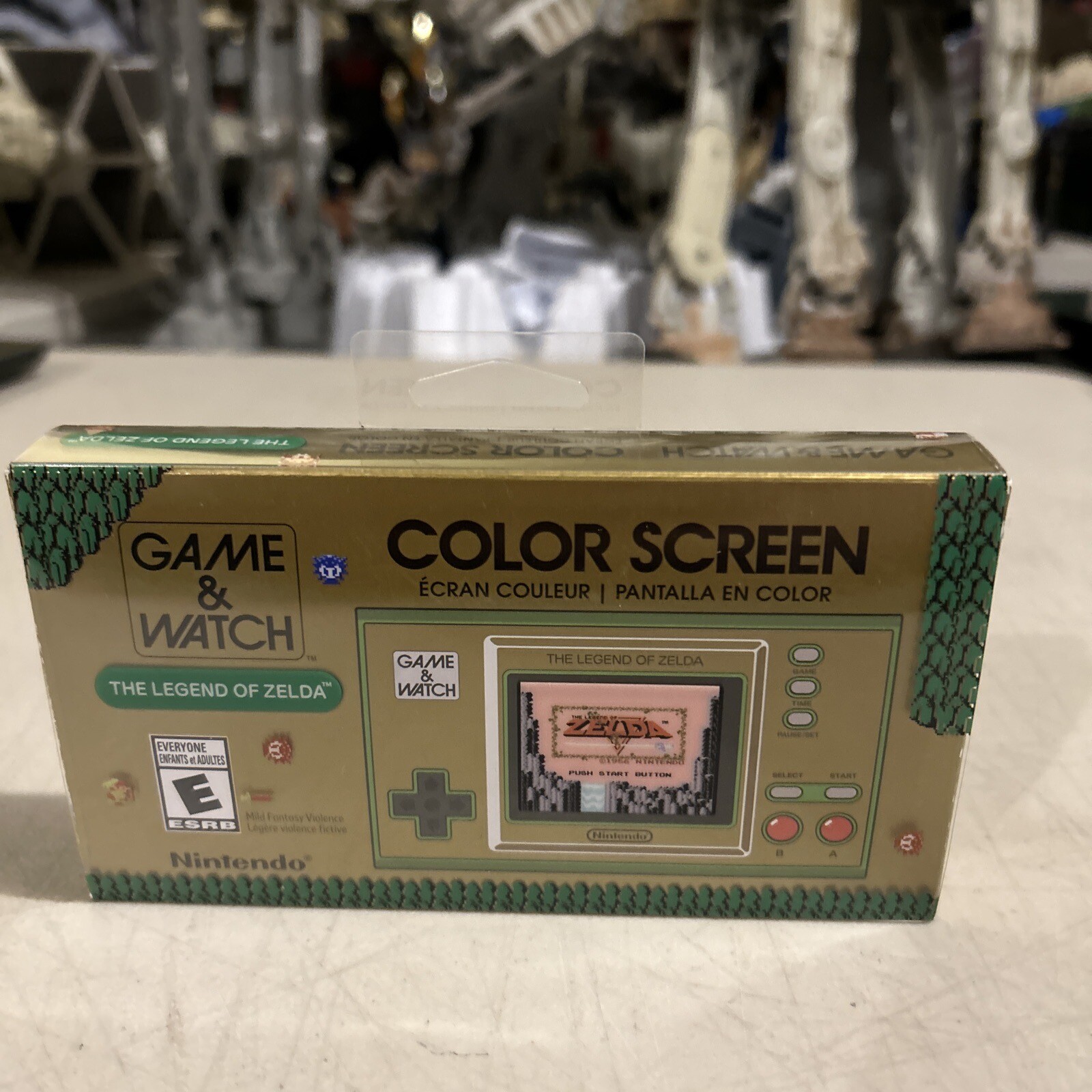 Nintendo Game & Watch ⚔️ The Legend of Zelda Handheld Console Tested Boxed