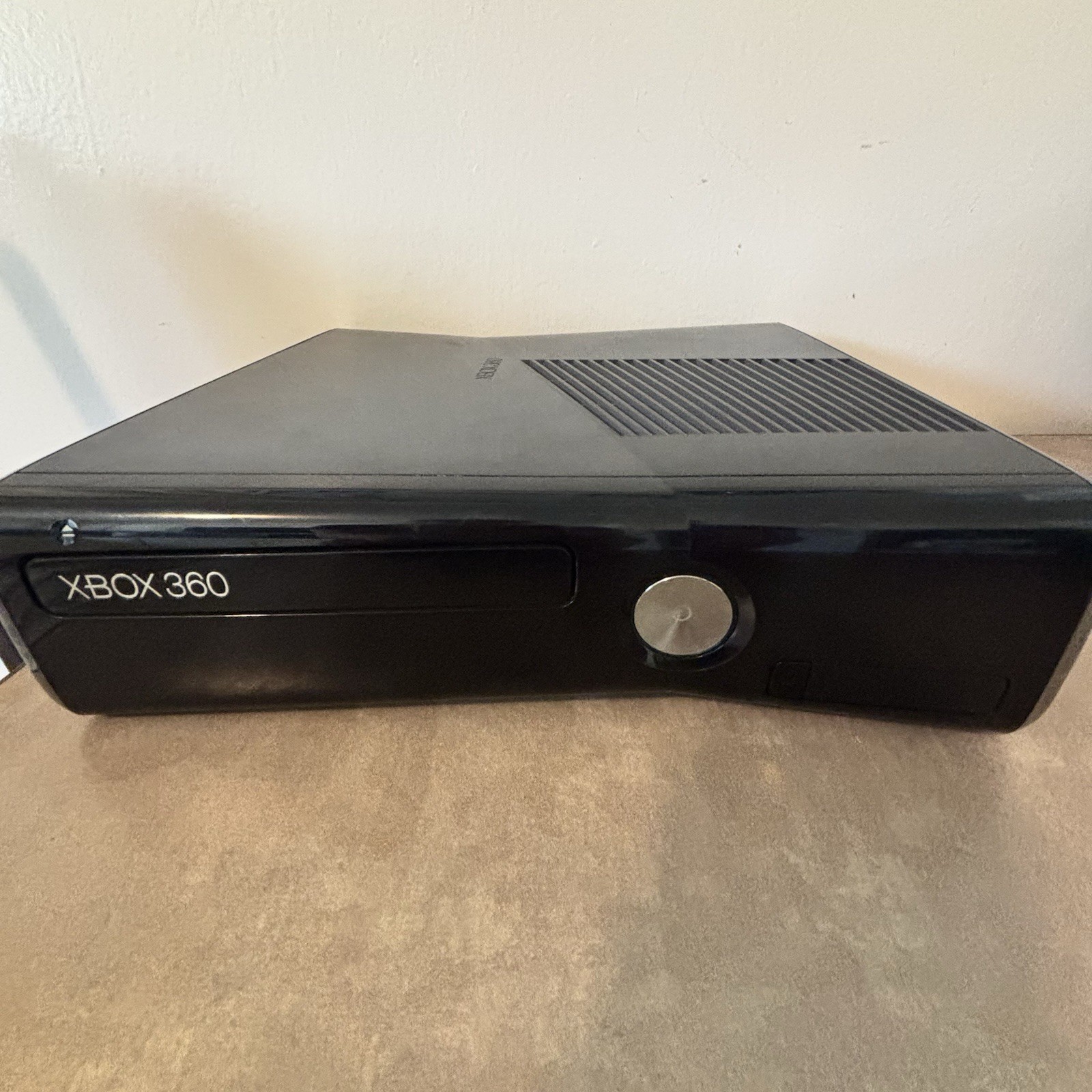 Xbox 360 S Slim Black (Model 1439) Console Only 4GB Tested & Working