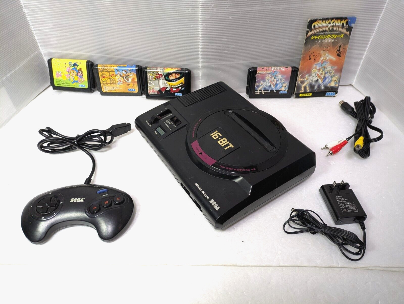 SEGA Mega Drive Console 16BIT Magical☆Taruto-kun Donald Duck Japan