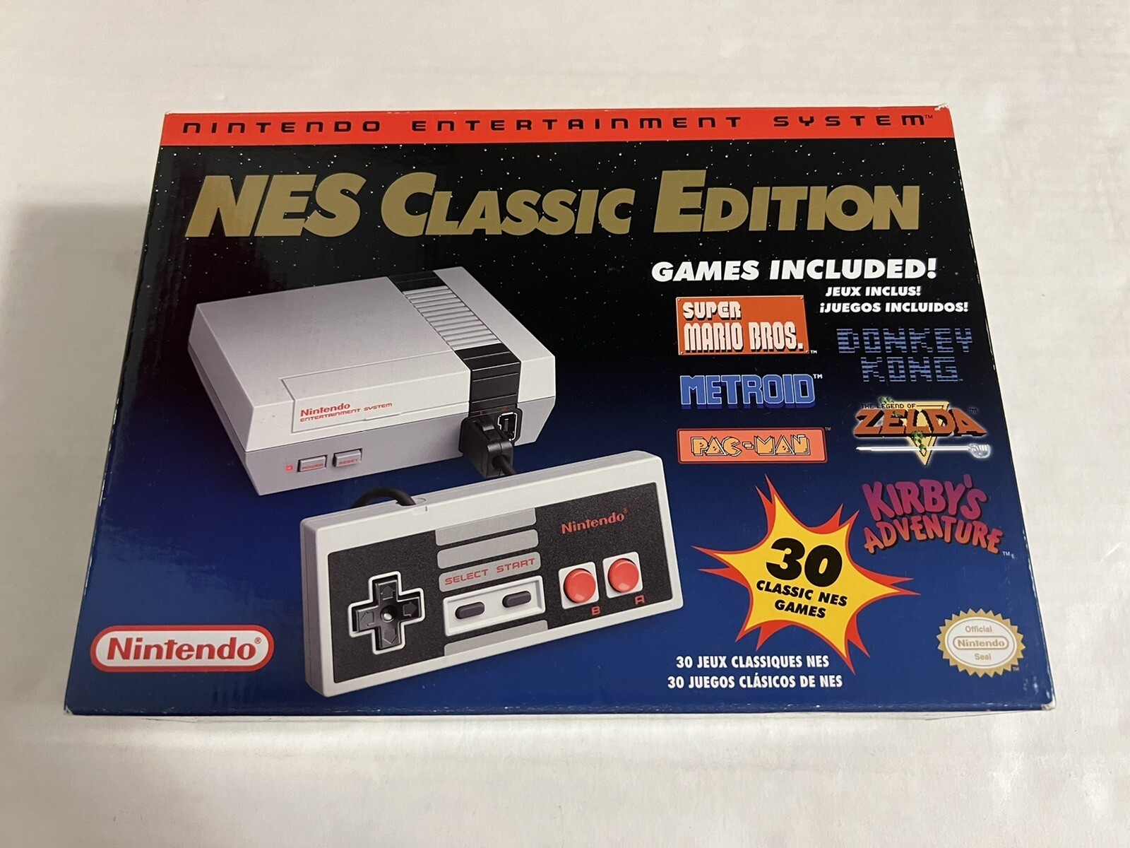 Nintendo Classic Mini NES Console Boxed 30 Games HDMI Retro Console UK
